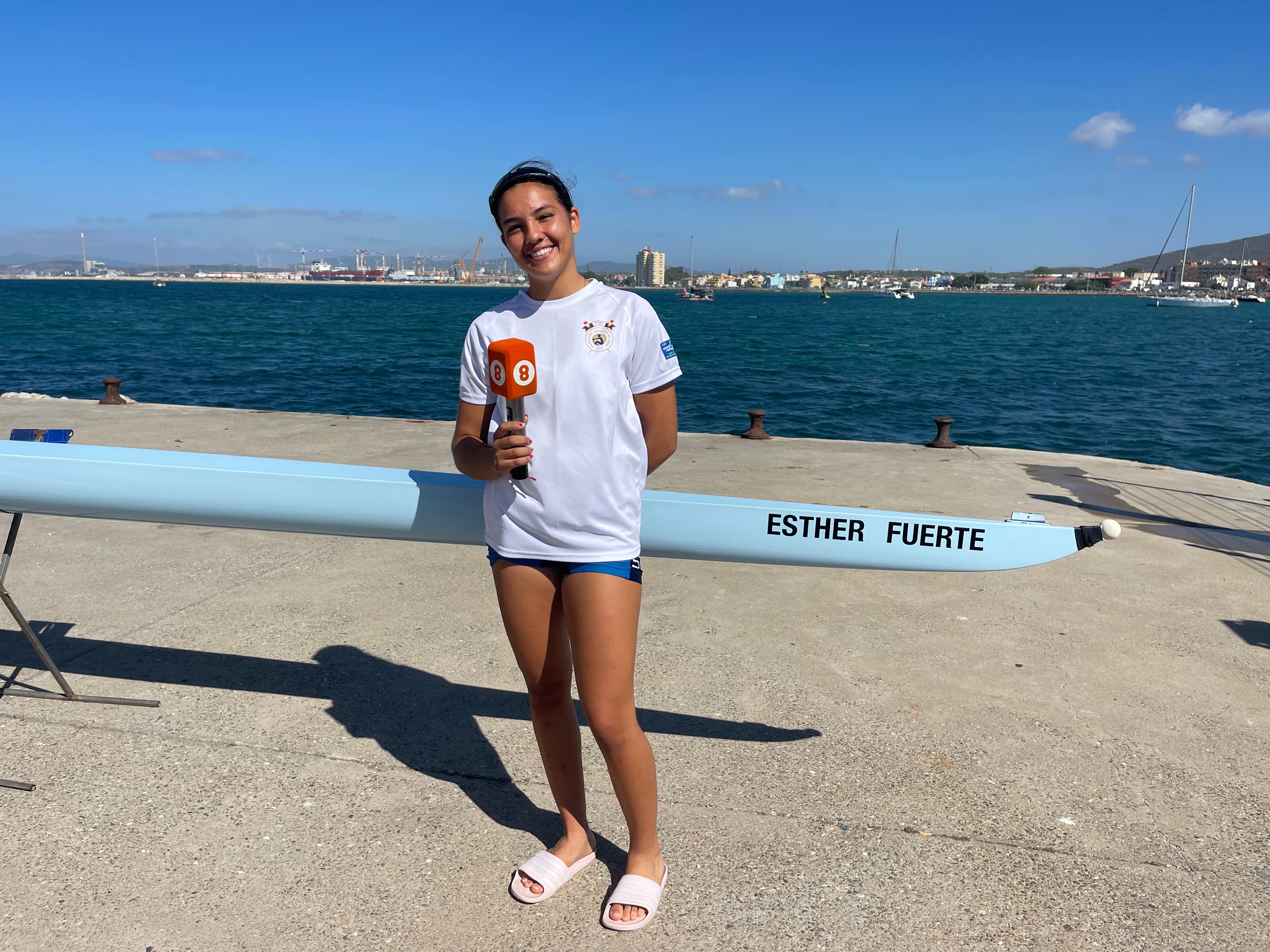 Esther Fuerte, plata mundial en remo: “Ha sido una experiencia inolvidable”