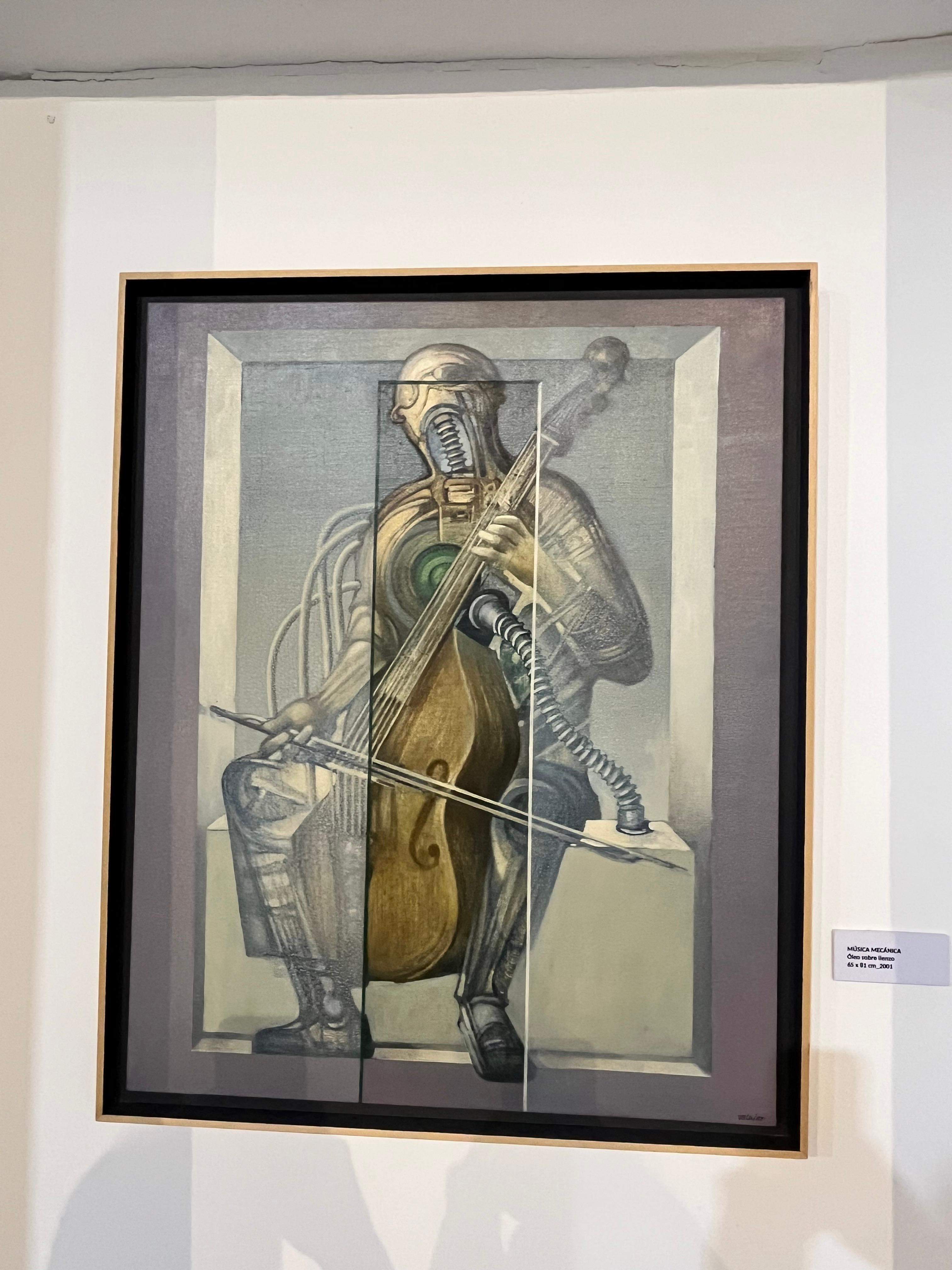 La exposición 'La creación que no cesa' reúne 37 obras del artista algecireño en el Museo Municipal.