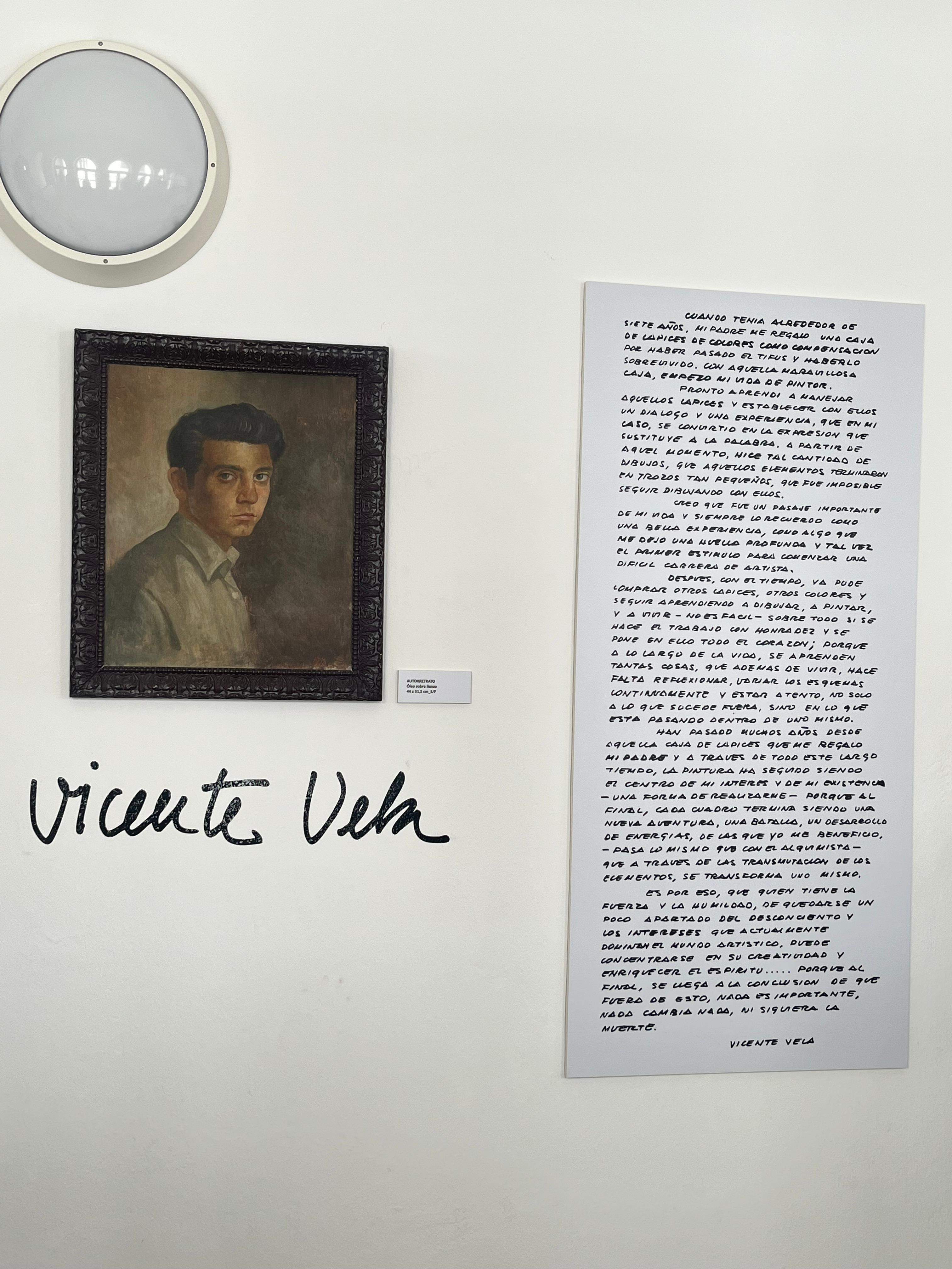 La exposición 'La creación que no cesa' reúne 37 obras del artista algecireño en el Museo Municipal.