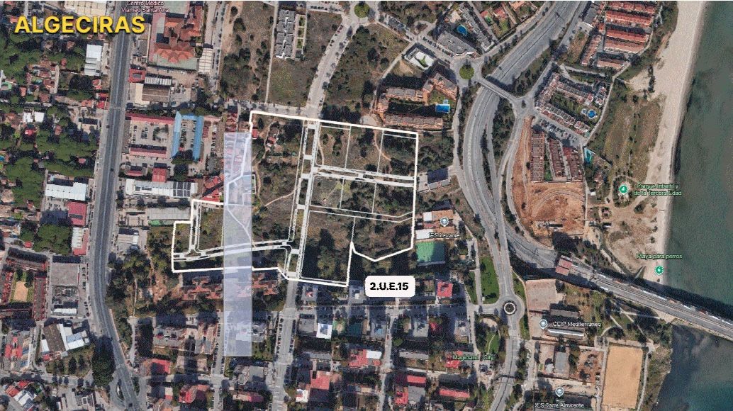 Zona donde se proyecta la construcción de vivienda. 