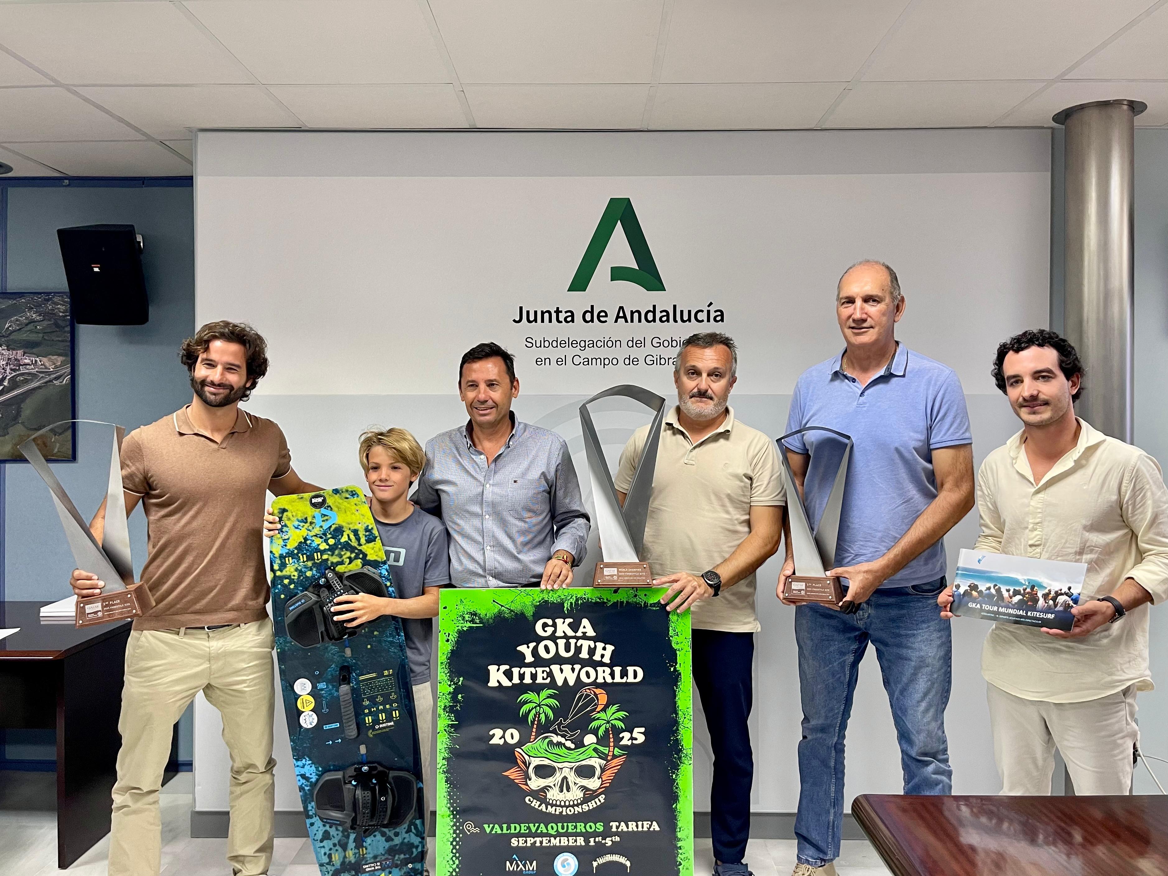 Presentación del Campeonato del Mundo Juvenil de Kitesurf