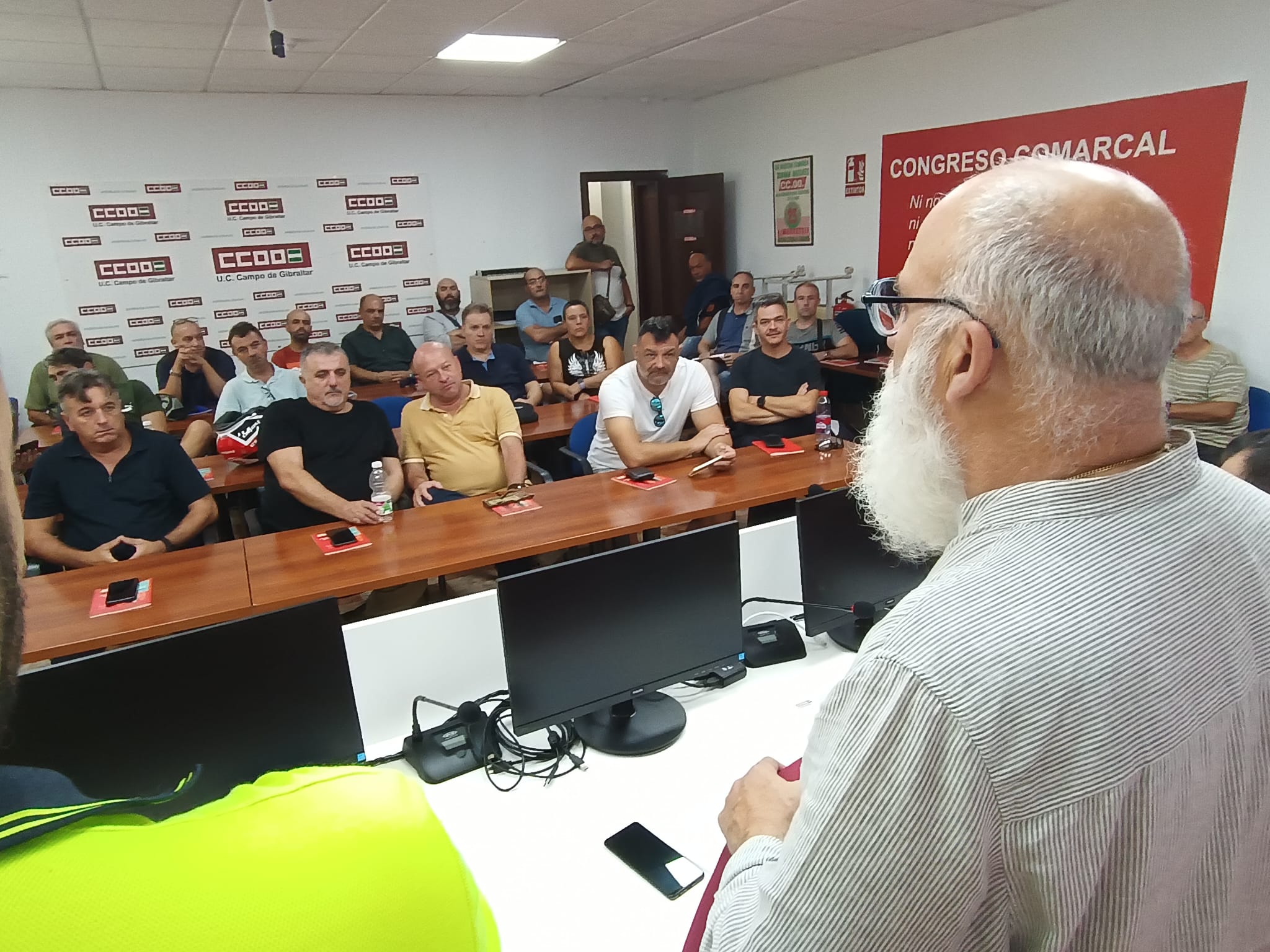 CCOO reclama a Acciona la recolocación de trabajadores despedidos en el parque de Tahivilla