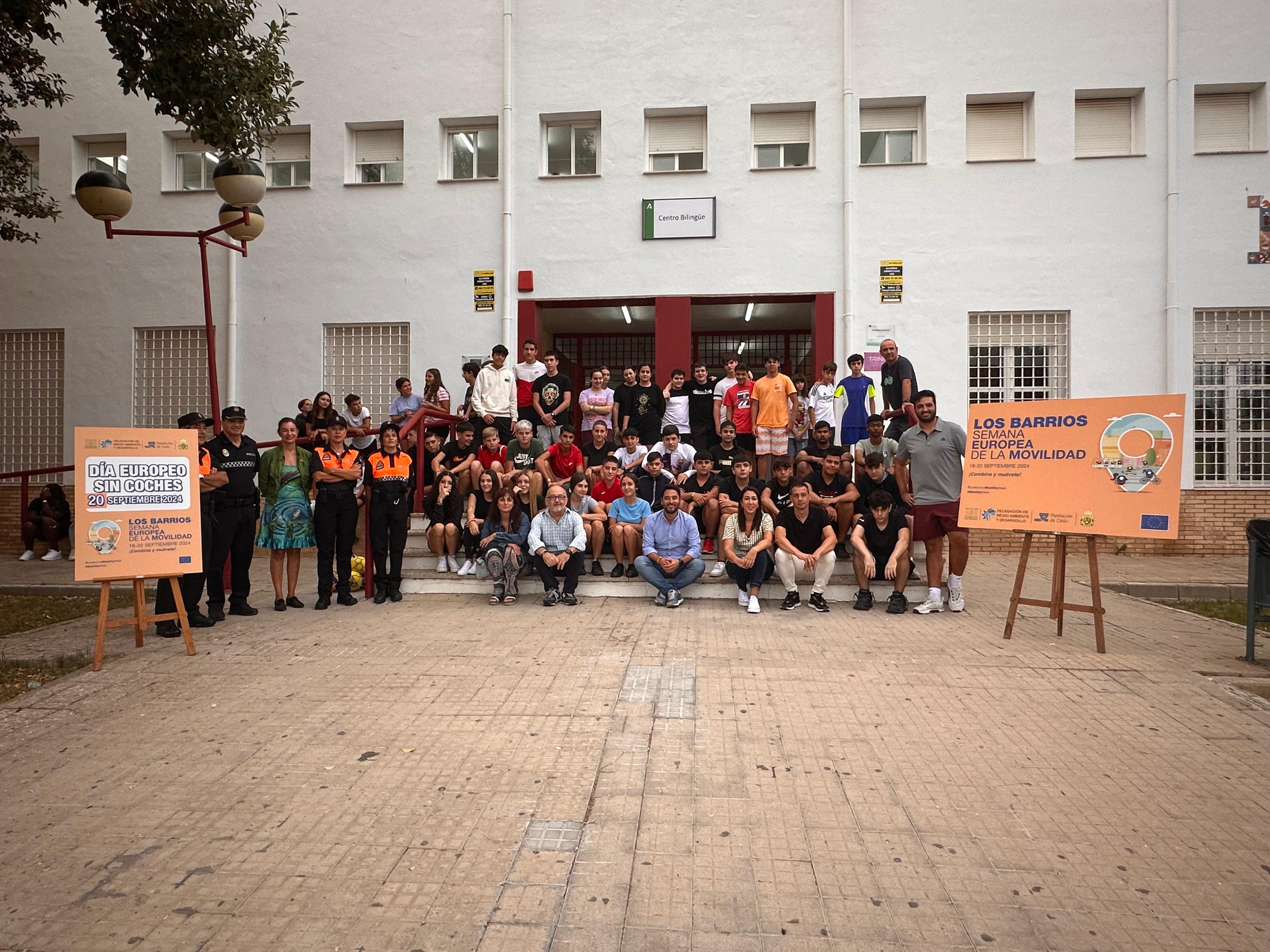 Imagen de archivo. La Ruta Familiar en Bici, entre las actividades de la Semana Europea de la Movilidad en Los Barrios