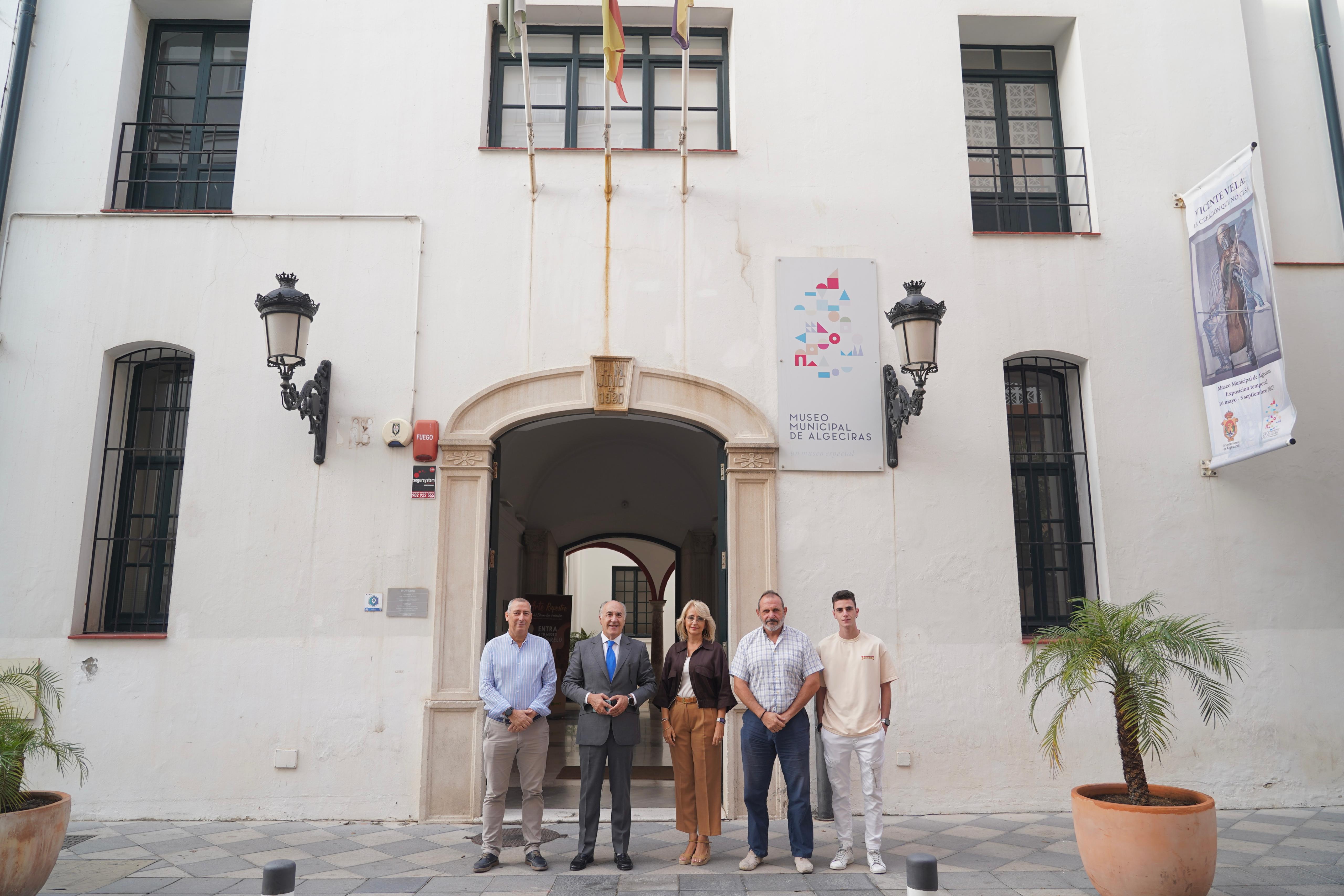 Las obras del Museo Municipal buscan minimizar las filtraciones con el fin de eliminar las humedades