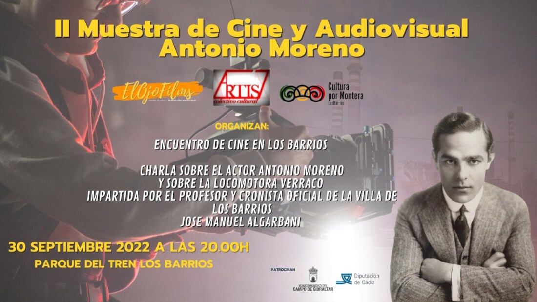 Cartel Encuentro de Cine en Los Barrios