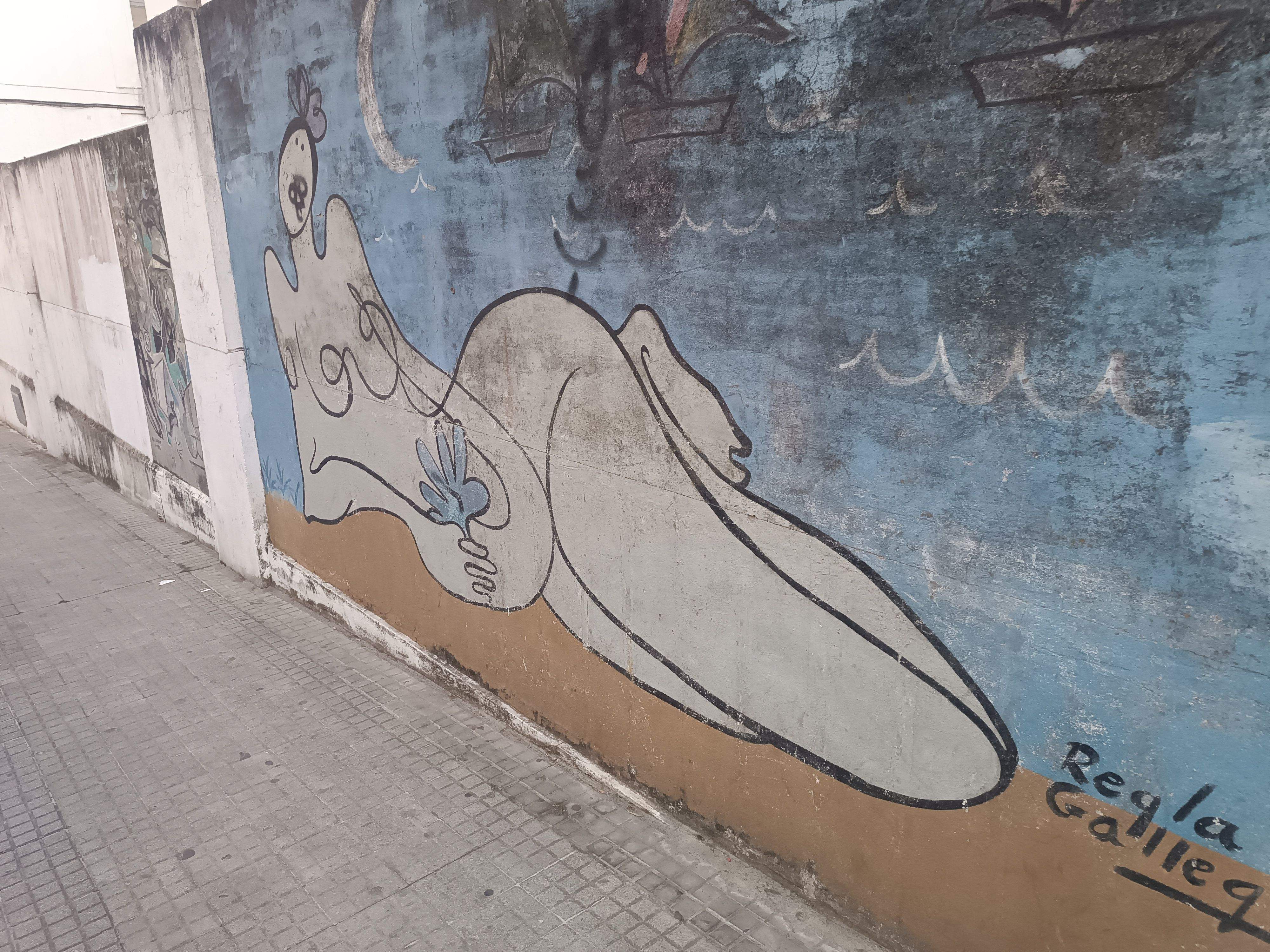 Izquierda Unida reclama la restauración de los murales de Regla Gallego y Ramos Zambrana