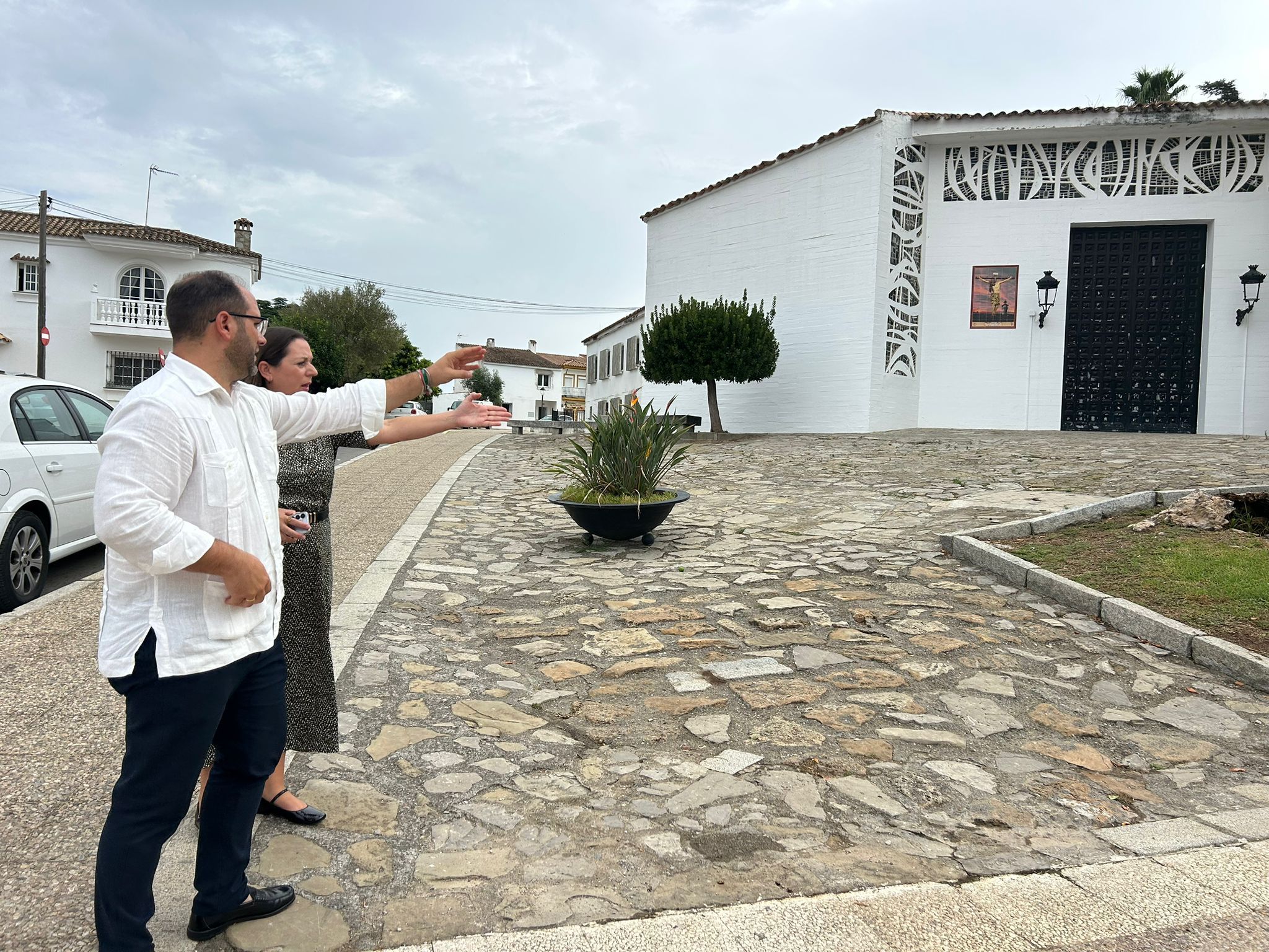 Castellar proyecta la mejora de los accesos al Santuario del Cristo de la Almoraima