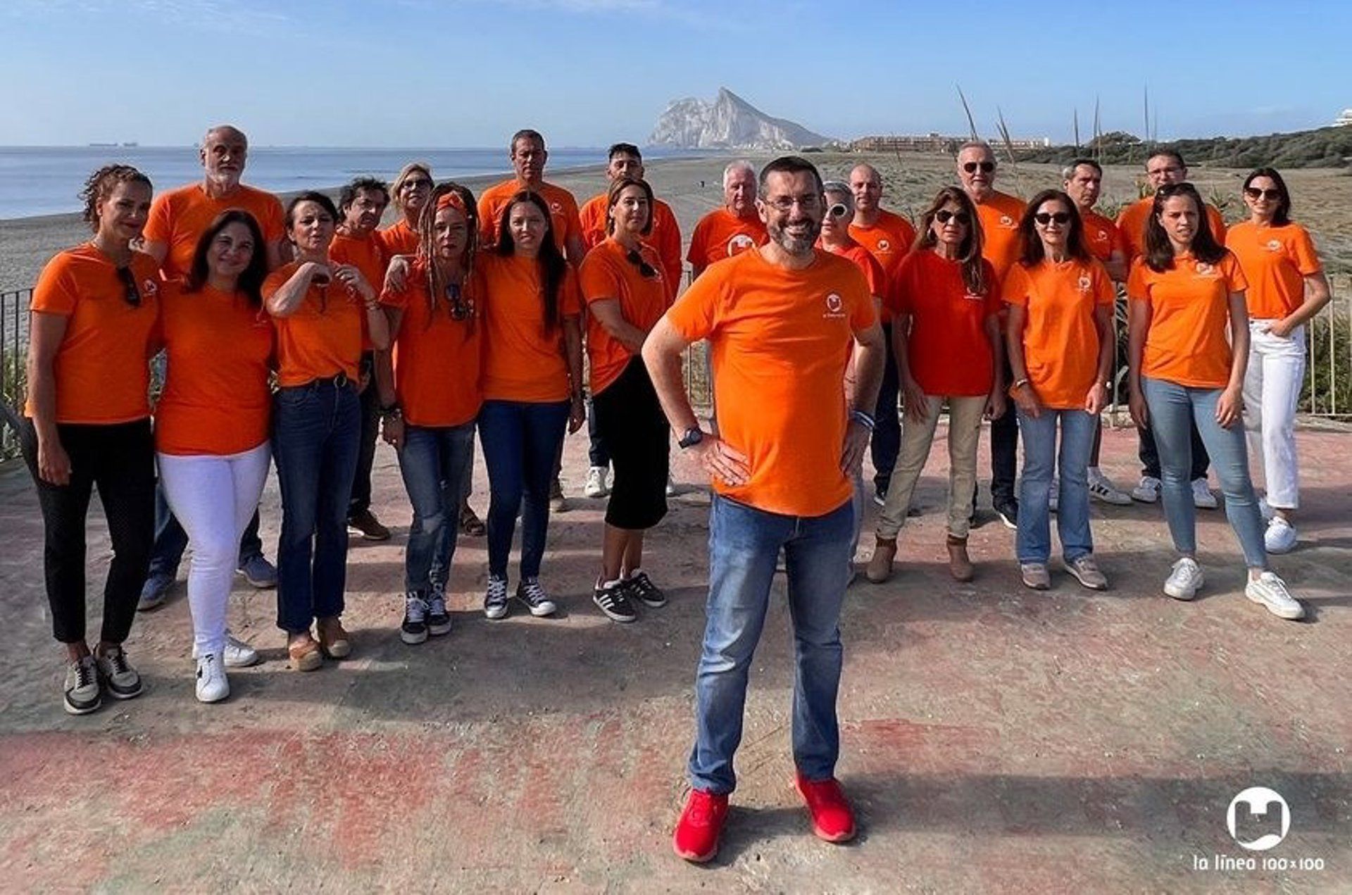 El alcalde de La Línea con la candidatura a las elecciones de 2023. - LA LÍNEA 100X100 - Archivo. El partido provincial de Juan Franco se presentará el 8 de octubre de cara a las elecciones autonómicas