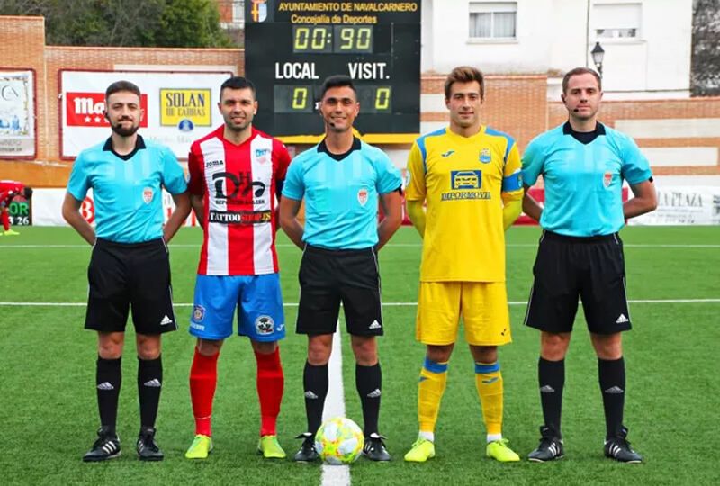 El árbitro Rodríguez Recio, que el domingo pita el RB Linense-Pontevedra CF