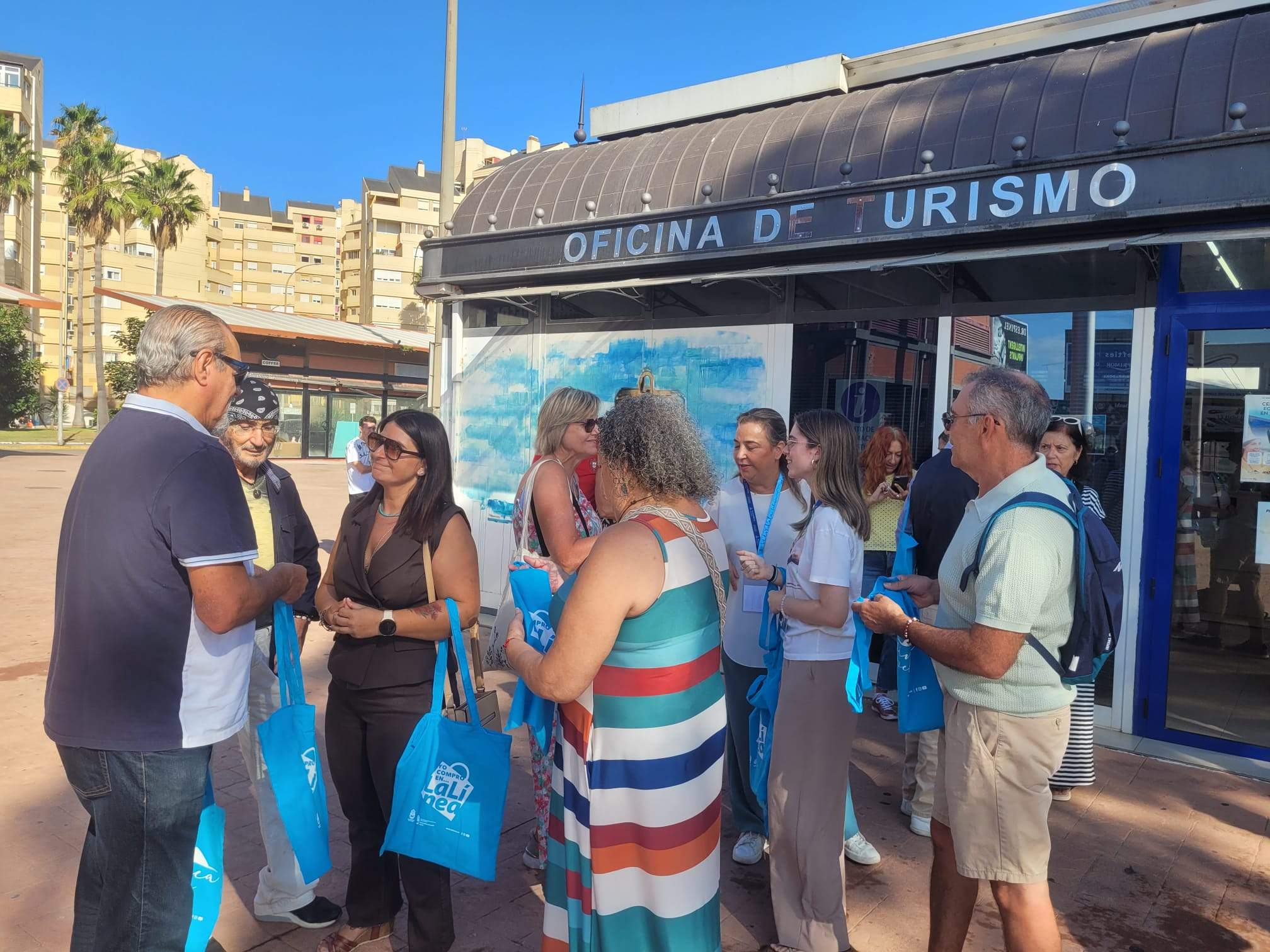 Primera 'Ruta de Nacho Falgueras' en La Línea. Imagen de archivo. 