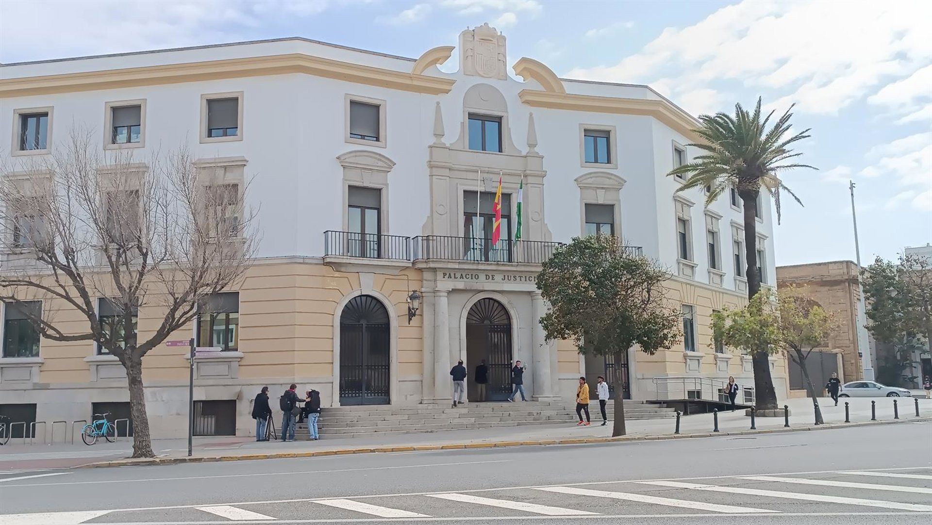 Vista de la Audiencia Provincial de Cádiz - EUROPA PRESS - Archivo. TSJA rebaja a un año y tres meses de cárcel la condena a un hombre por intento de violación