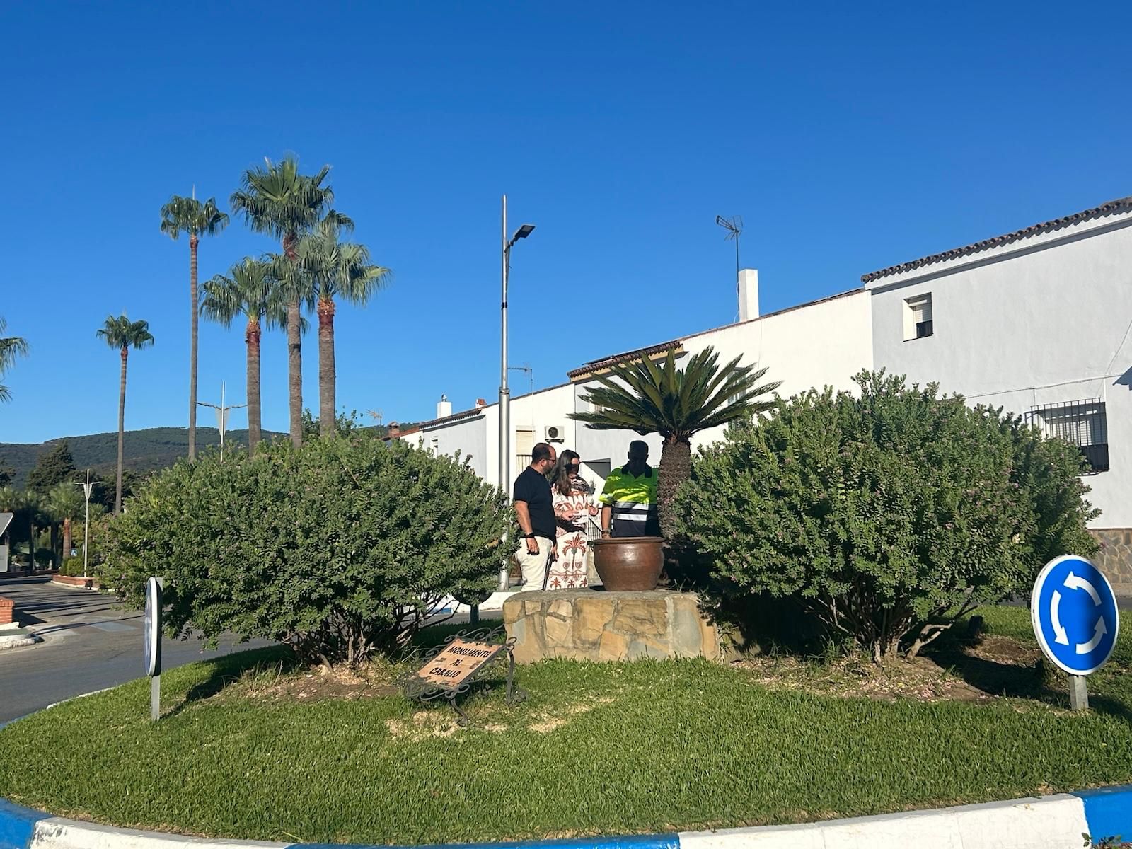 Castellar volverá a contar con el caballo en la rotonda ecuestre