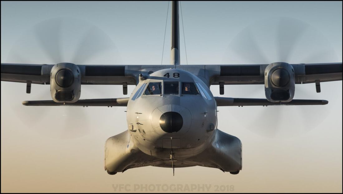 Archivo - Avión C295 ala 35 ejercito del aire maniobra vuelo - EJÉRCITO DEL AIRE - Archivo