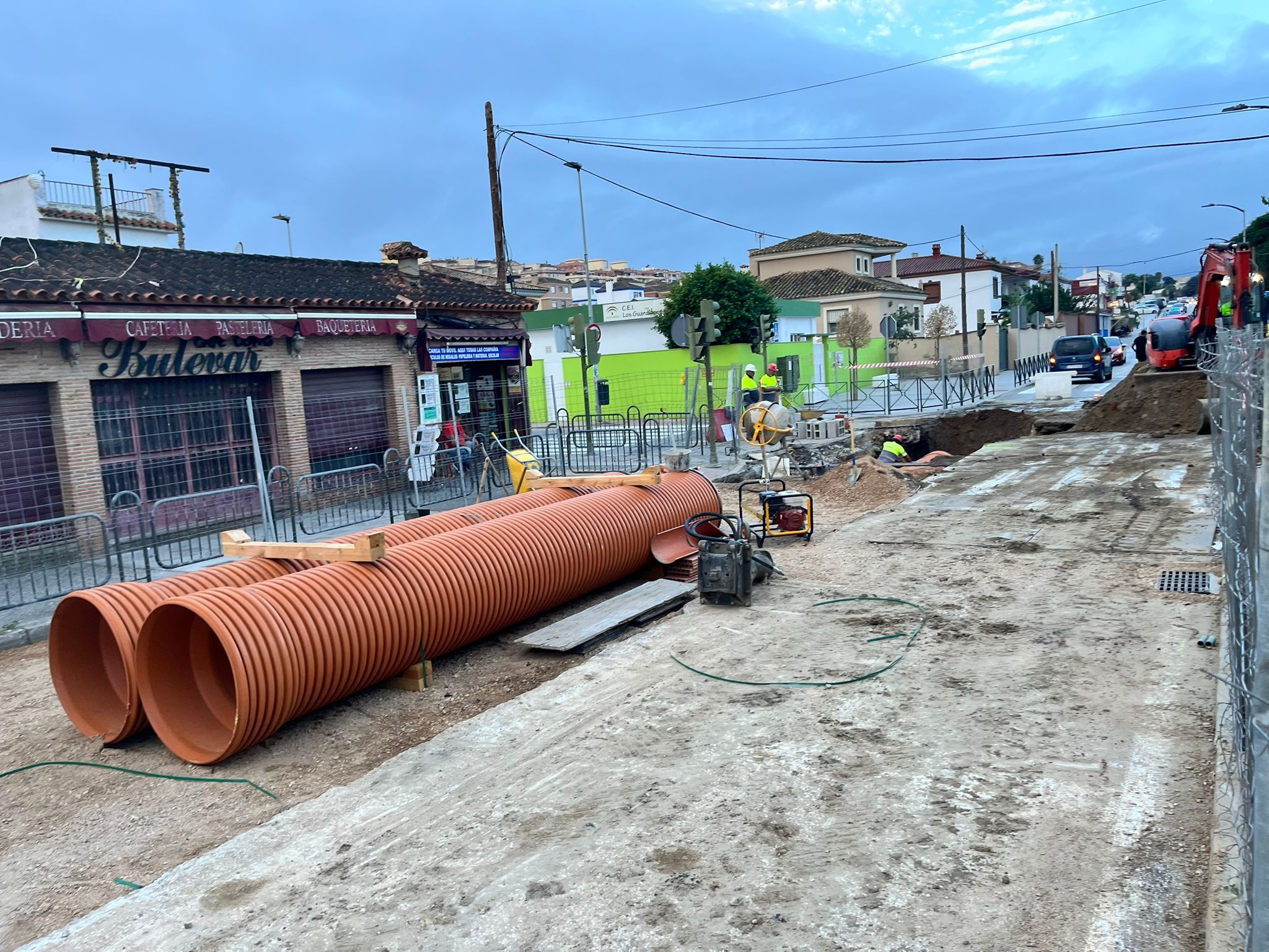 De tres a cuatro semanas: las restricciones de tráfico por las obras en Rinconcillo generan quejas vecinales