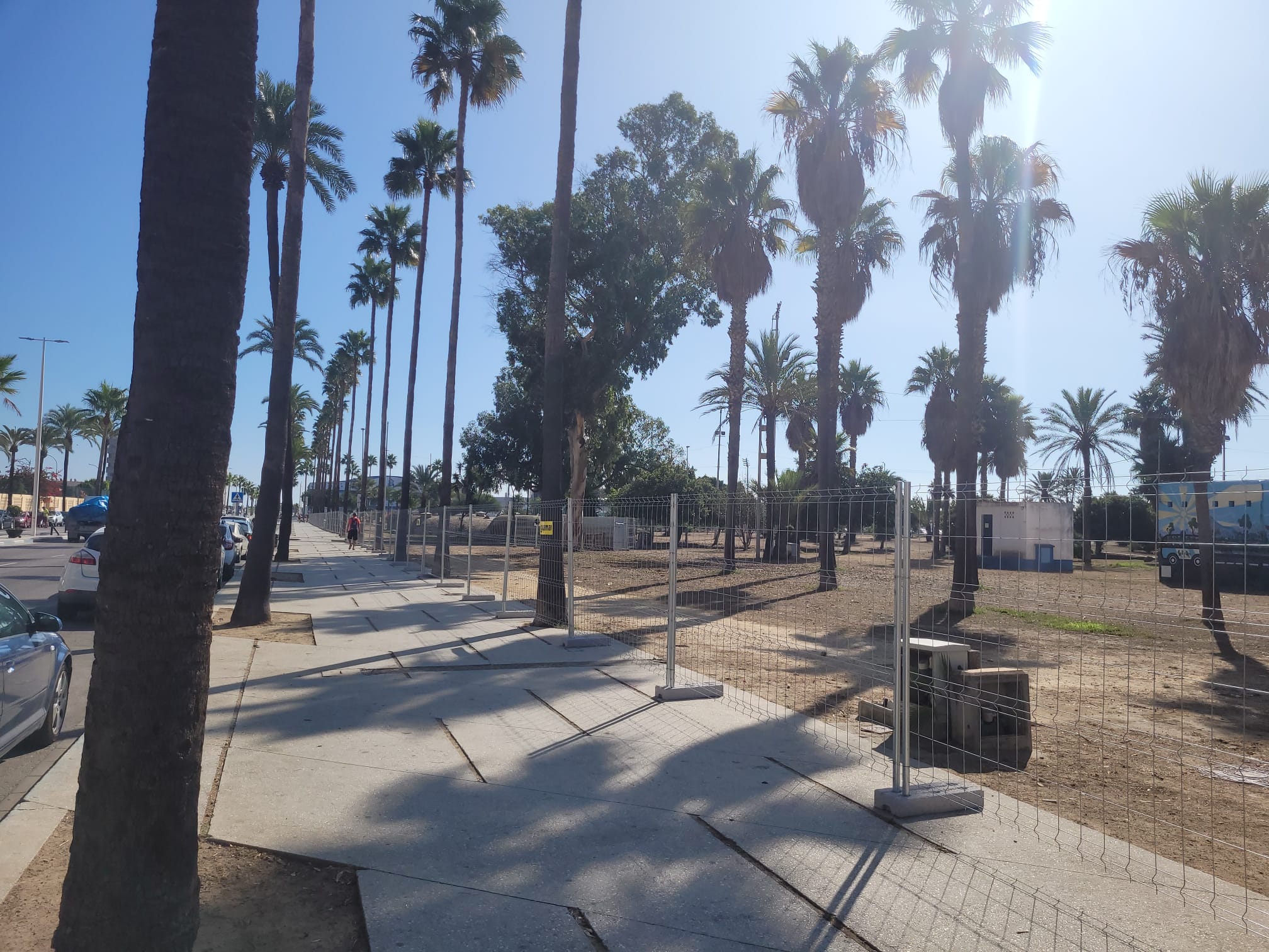 Parque Princesa Sofía vallado 
