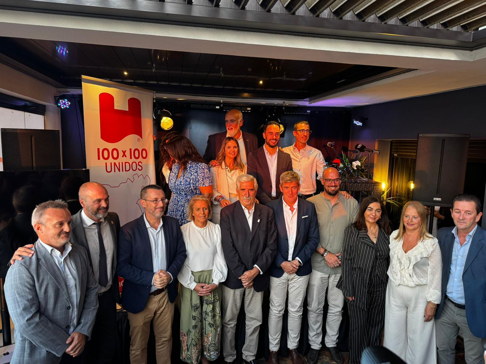 El partido 100x100 Unidos arranca su camino a las elecciones autonómicas con su presentación en sociedad 
