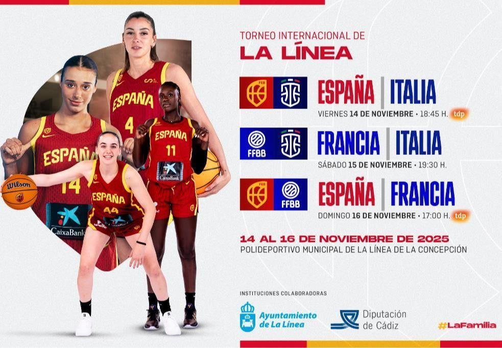 La Línea acogerá en noviembre un torneo con la Selección Española absoluta femenina
