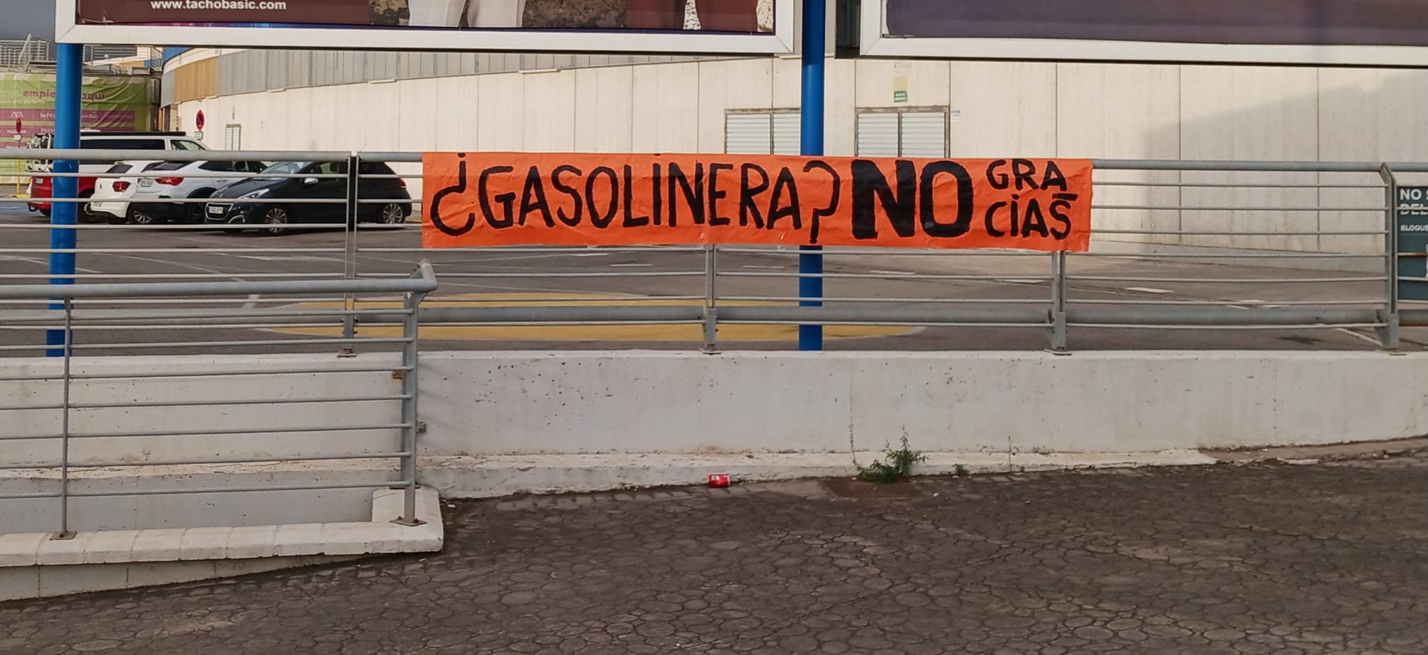 Agaden presenta alegaciones a la instalación de una gasolinera junto al centro comercial Puerta Europa