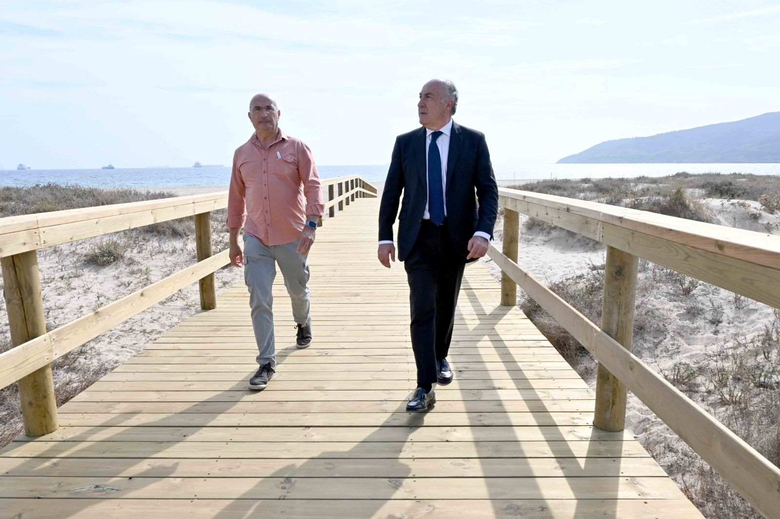 Alcalde y concejal en Getares. En Algeciras, miércoles 15 de octubre de 2025