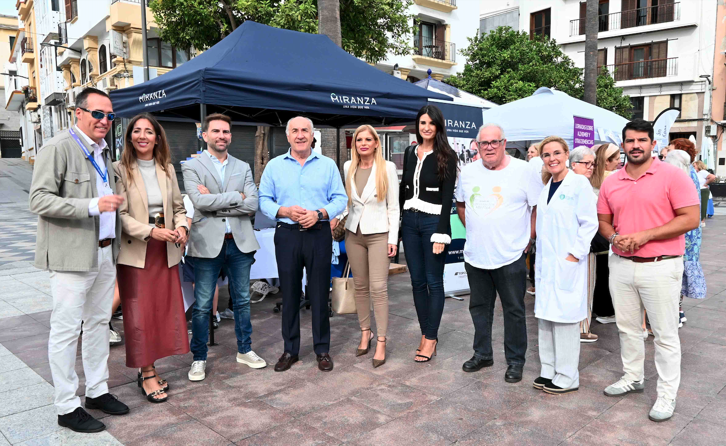 La Feria de la Salud en Algeciras, punto de encuentro entre profesionales y ciudadanos