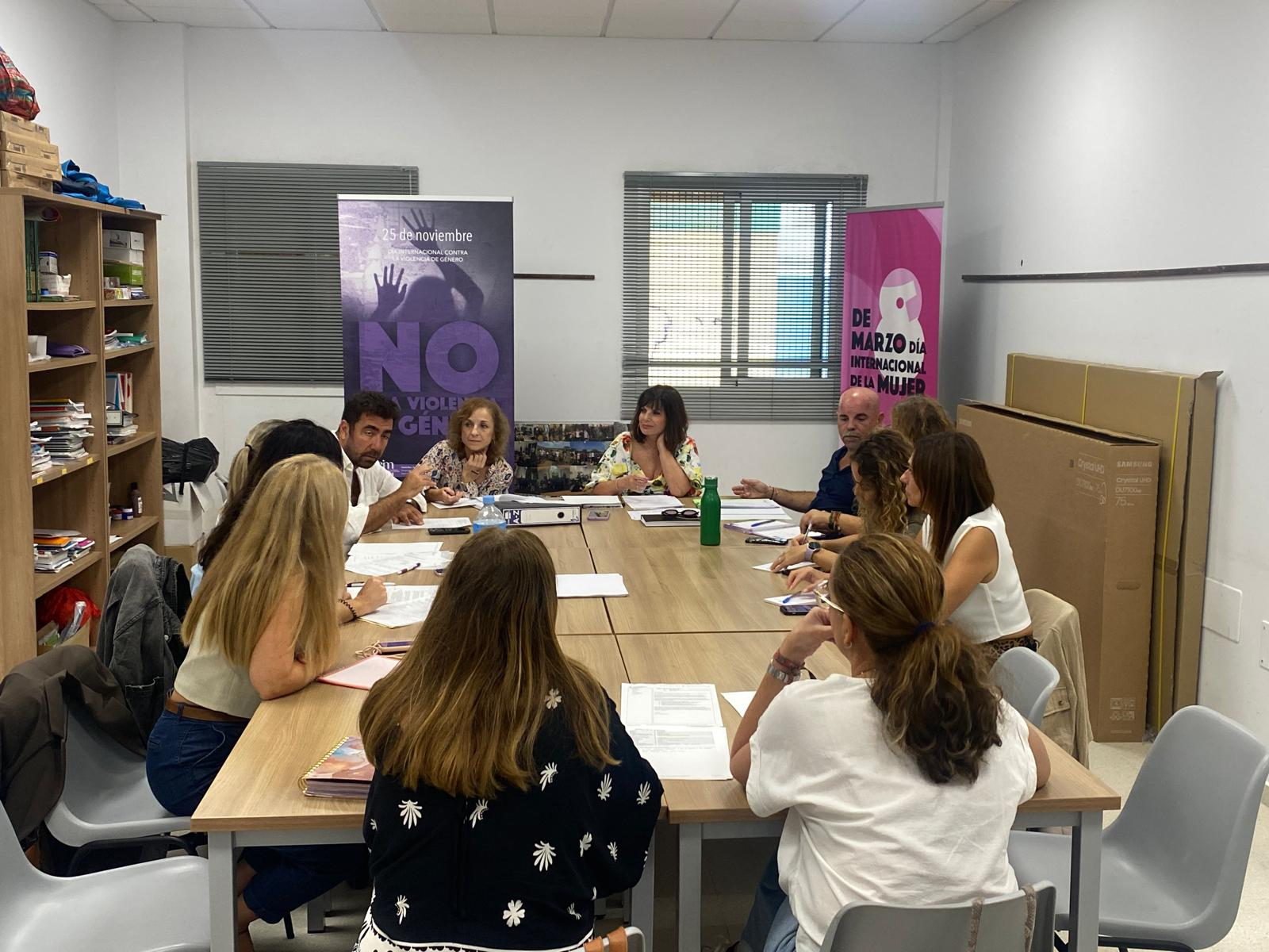 La Mesa Técnica contra la Violencia de Género. Foto: Ayuntamiento de La Línea.