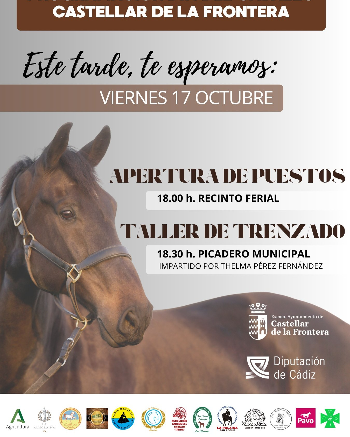 Aplazado el acto de descubrimiento del nuevo caballo previsto para hoy en Castellar