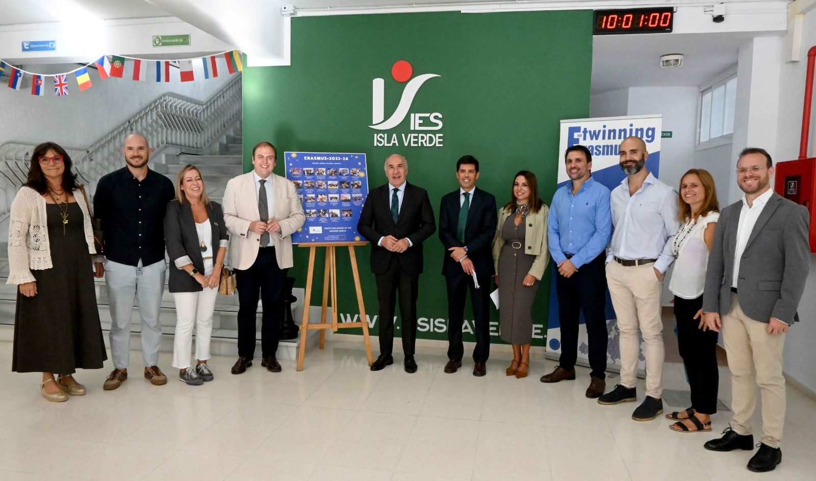 Landaluce: "Invertir en Educación es invertir en el futuro de nuestra ciudad y en el futuro de Europa”