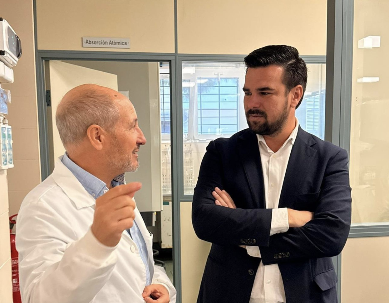 La Junta reconoce el trabajo del Laboratorio de Control de la Calidad Ambiental en Palmones