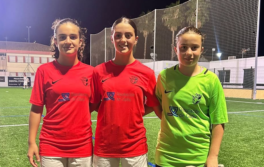 Tres futbolistas sanroqueñas, convocadas con la selección gaditana para el Campeonato de Andalucía