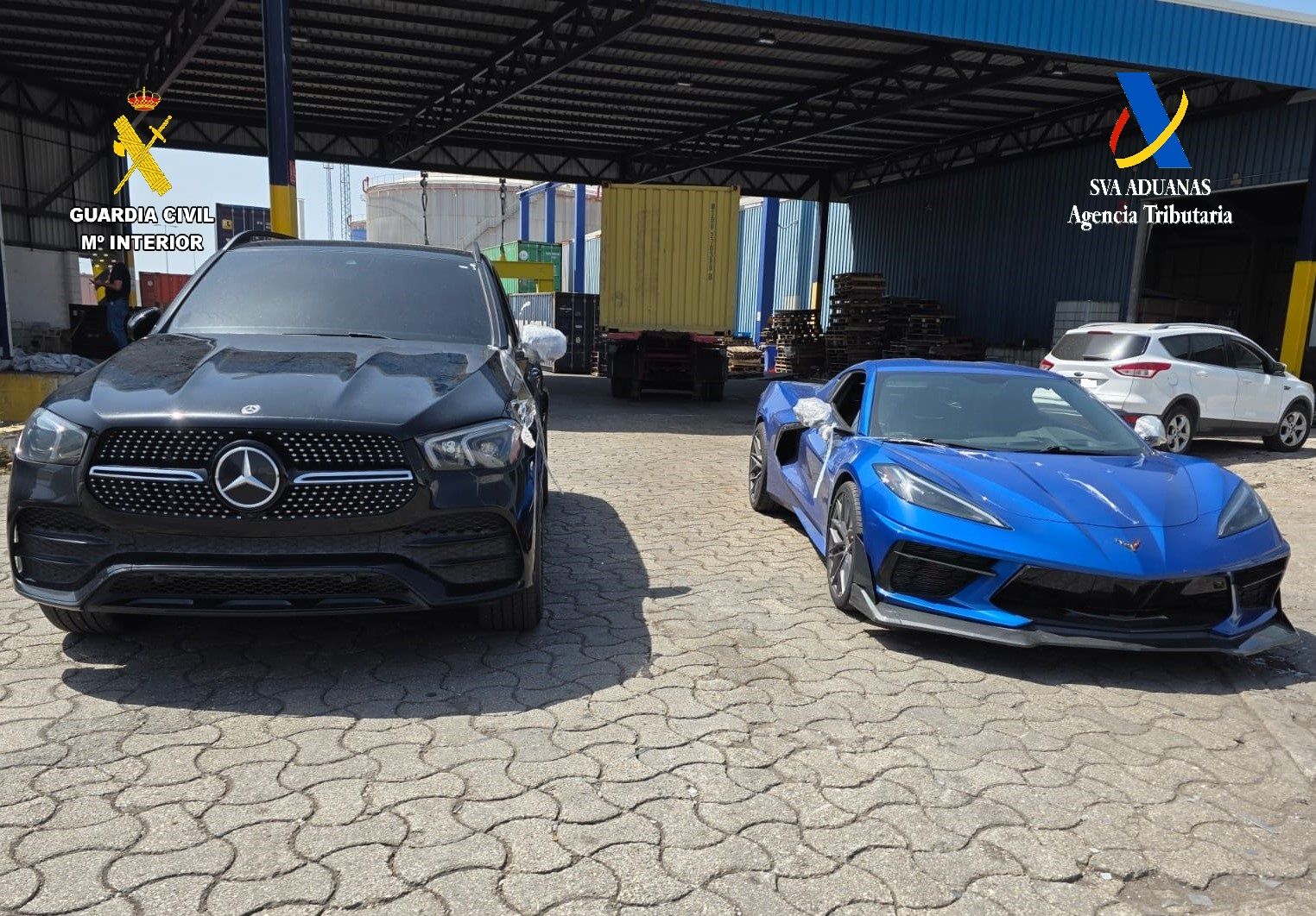 Interceptados 117 vehículos robados en el puerto de Algeciras en los últimos seis meses