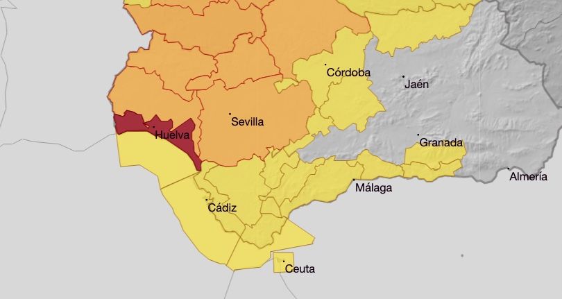 El aviso amarillo obliga a cancelar salidas de ferris desde el puerto de Tarifa