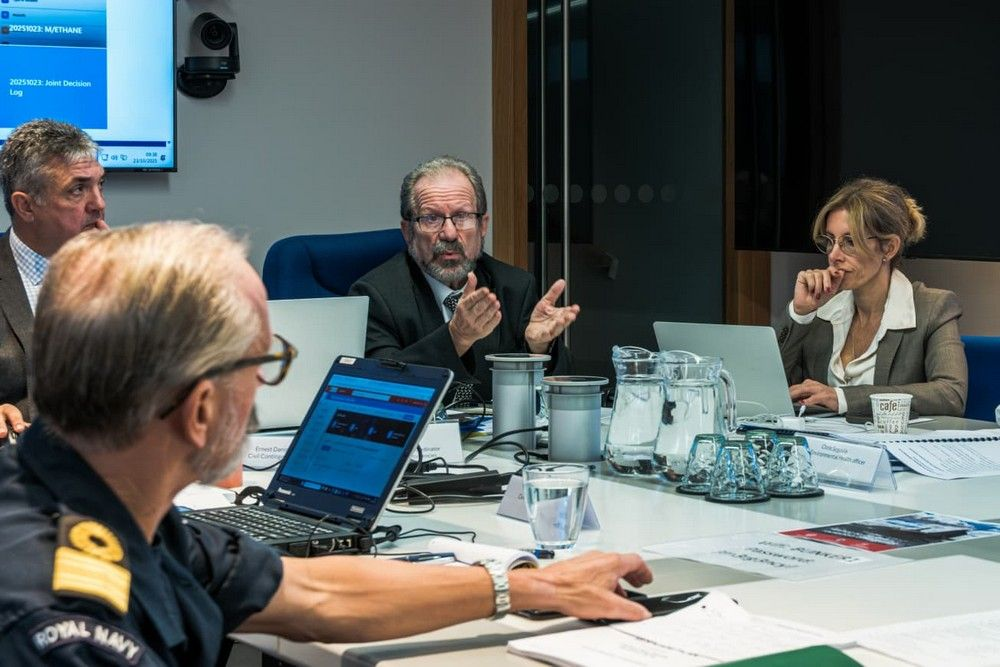 El ejercicio “Rocky Pigeon” pone a prueba la preparación del Peñón ante un posible incidente radiactivo