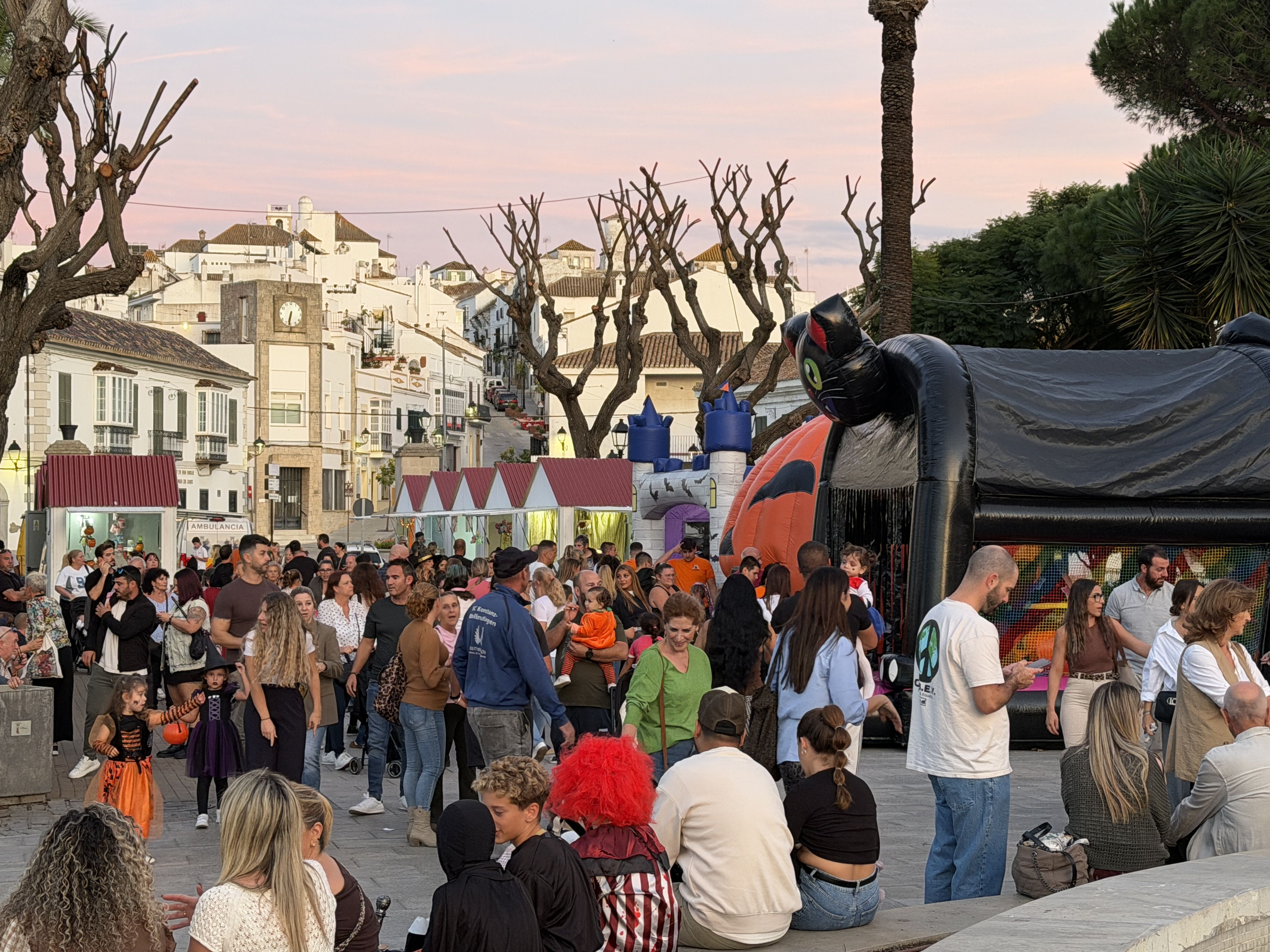 San Roque se lo pasa de miedo en Halloween y Tosantos 