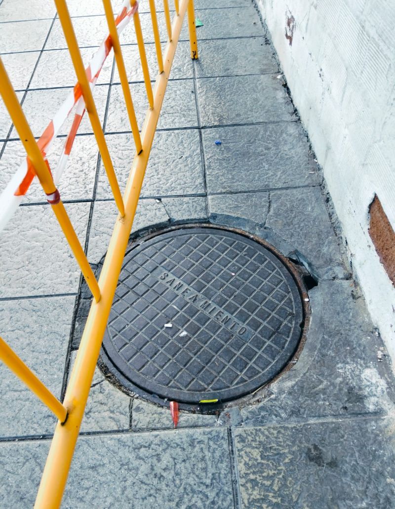 Imagen de la arqueta desde más de cerca. 