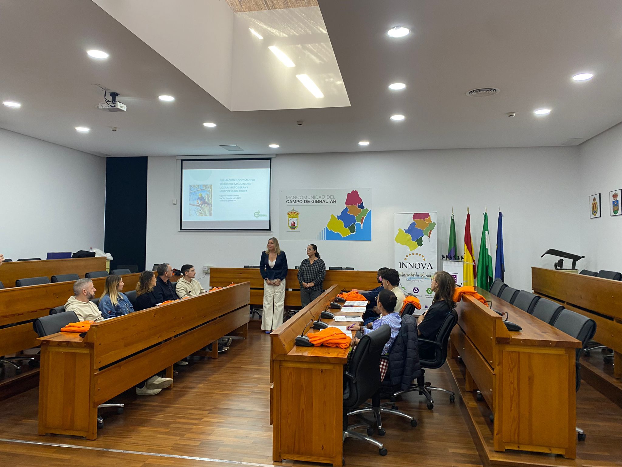 La Mancomunidad inaugura el curso sobre maquinaria ligera