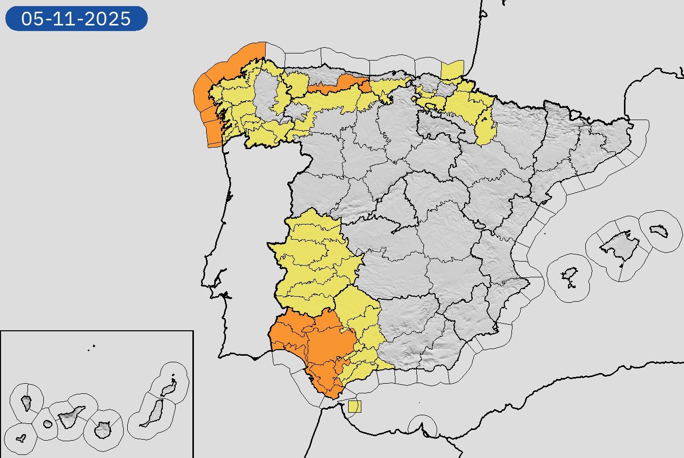 La Aemet decreta aviso naranja por lluvias para mañana miércoles en el Campo de Gibraltar La Aemet decreta aviso naranja por lluvias para mañana miércoles en el Campo de Gibraltar