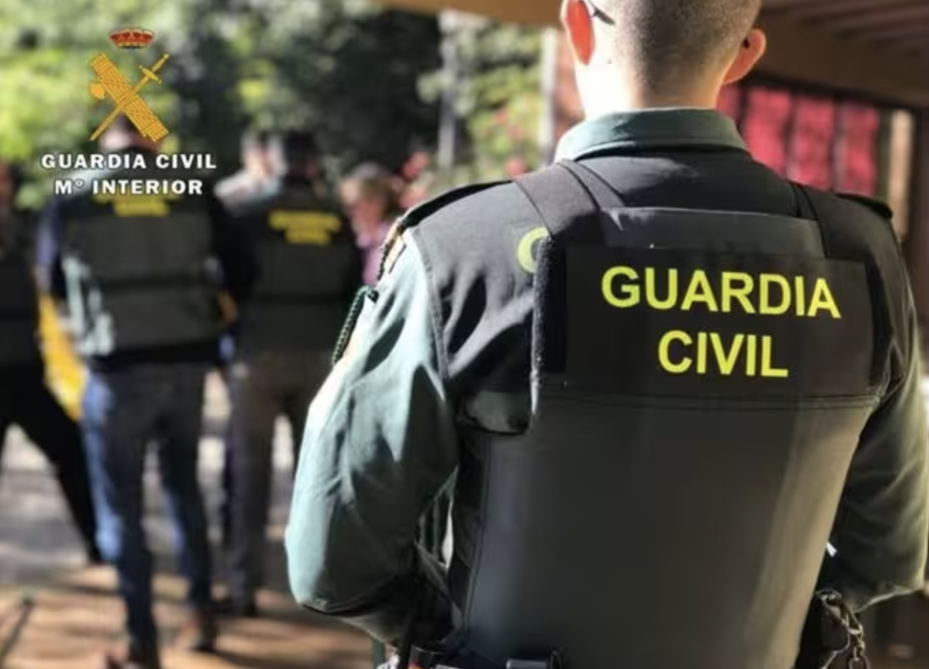 Orden internacional de detención tras hallarse en Algeciras el coche del presunto autor del crimen de La Mojonera. Foto: Guardia Civil.