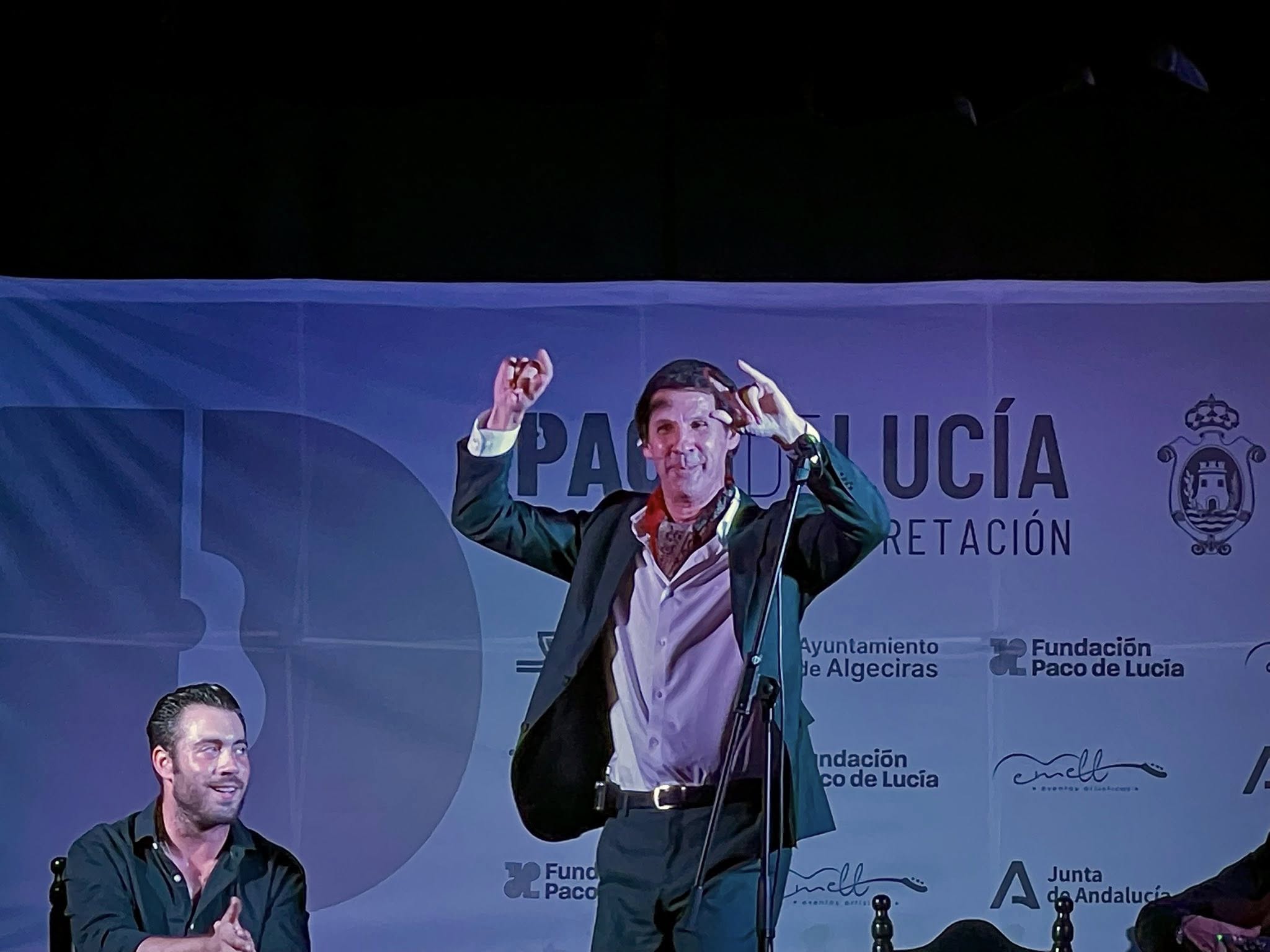 Cine, flamenco, exposiciones y literatura protagonizan la agenda cultural de Algeciras del 10 al 16 de noviembre. Foto de Perico el Pañero en el Centro de Interpretación Paco de Lucía.