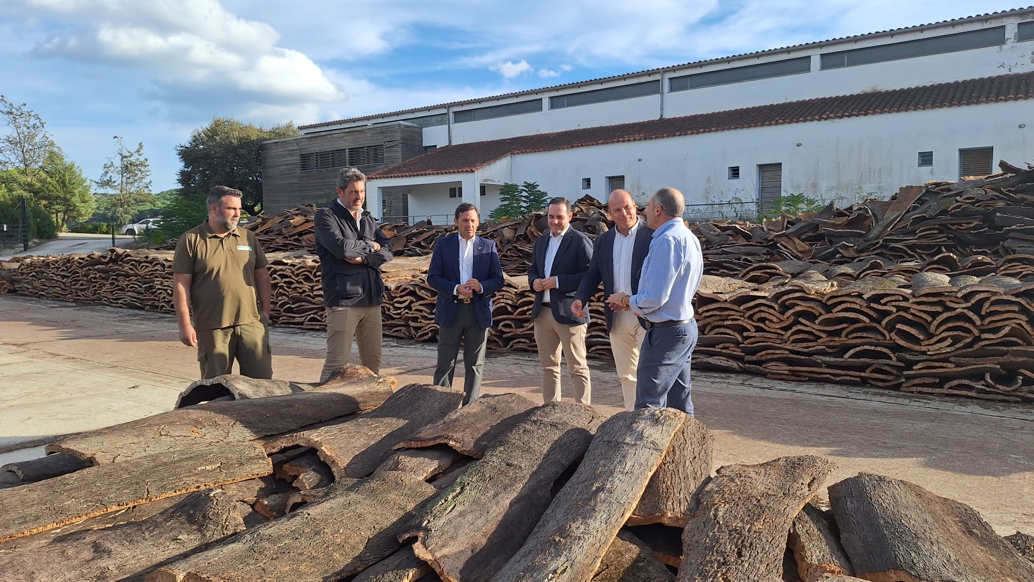 El parque Los Alcornocales se convierte en un ejemplo gestión innovadora en el clasificado del corcho El parque Los Alcornocales se convierte en un ejemplo gestión innovadora en el clasificado del corcho