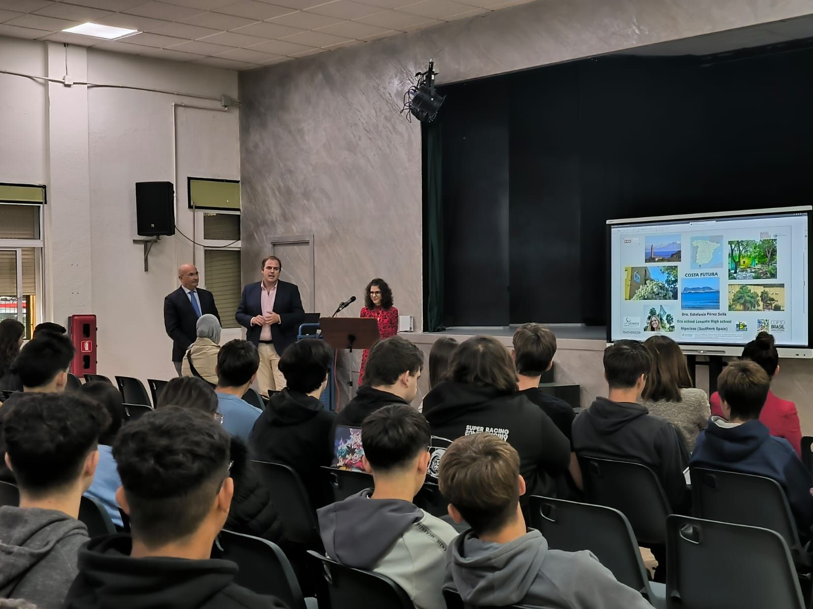 El instituto Levante de Algeciras, el único de España que participa en un evento internacional El instituto Levante de Algeciras, el único de España que participa en un evento internacional