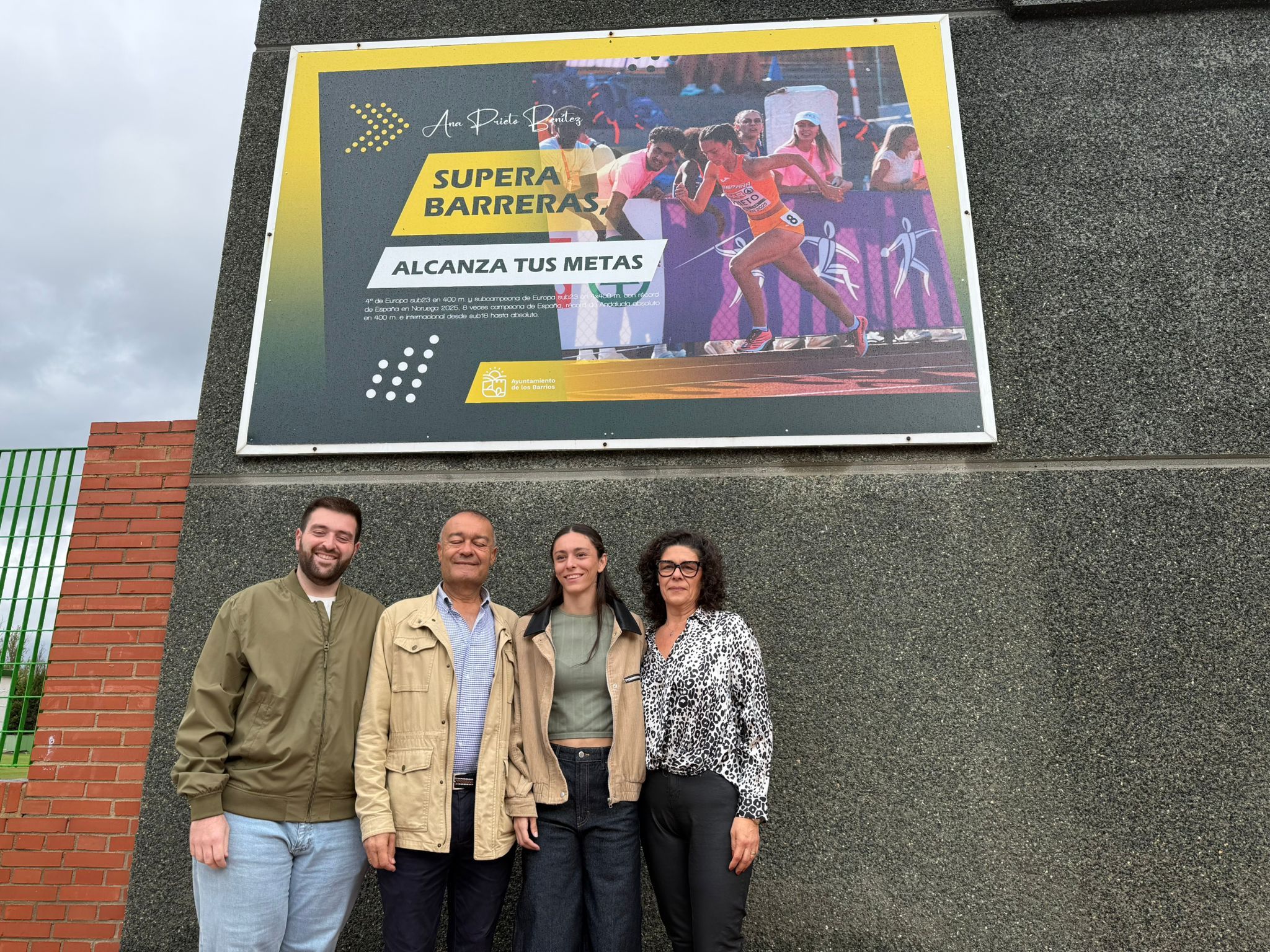 Los deportistas Ana Prieto y David Mendoza, orgullo barreño