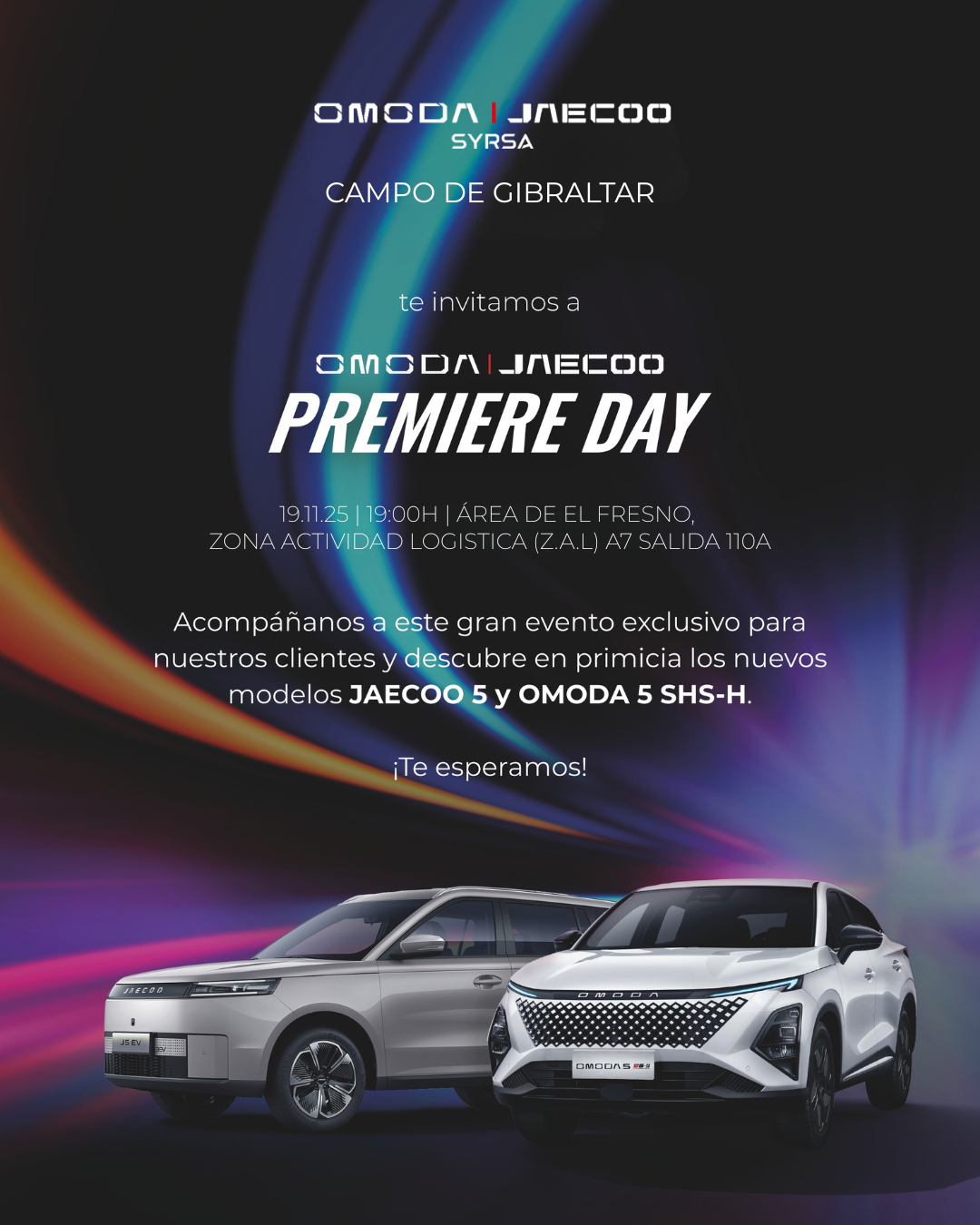 Llega a España el ‘OJ Premiere Day’: OMODA & JAECOO revoluciona la forma de presentar sus nuevos vehículos