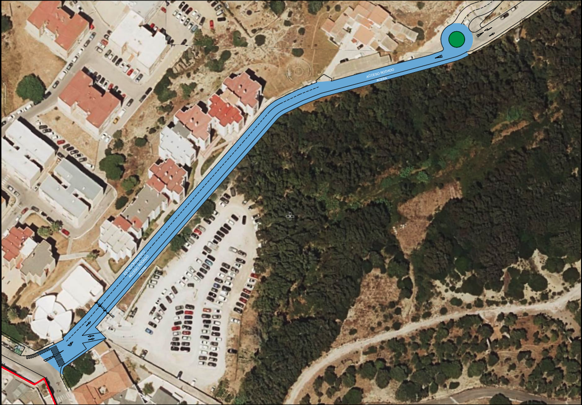 Reordenación del Paseo del Retiro en Tarifa.