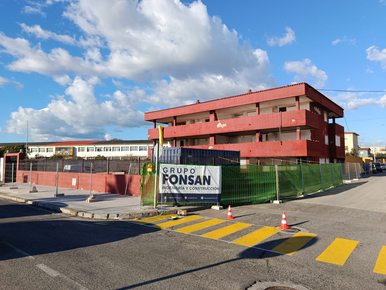 Comienza la rehabilitación del edificio que albergará la nueva Jefatura de la Policía Local de La Línea