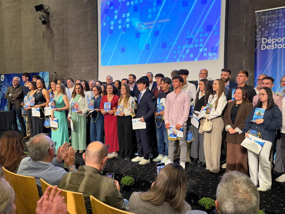 La Diputación de Cádiz reconoce el mérito de 62 deportistas de la provincia