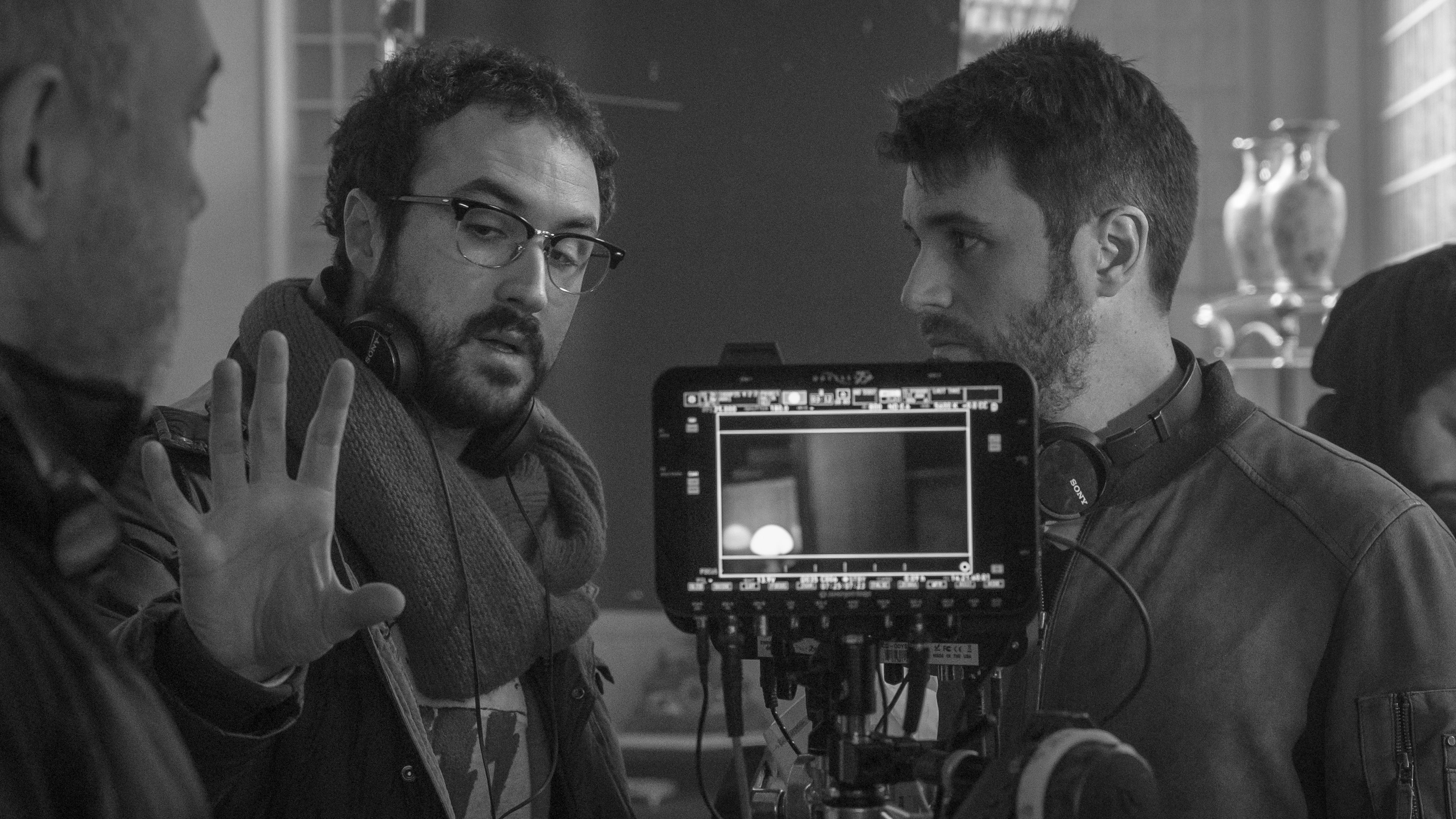 Imagen de archivo de Pablo Lara durante el rodaje de 'El Ministerio del Tiempo'. Imagen de Virginia Martin Chico Imagen de archivo de Pablo Lara durante el rodaje de 'El Ministerio del Tiempo'. Imagen de Virginia Martin Chico