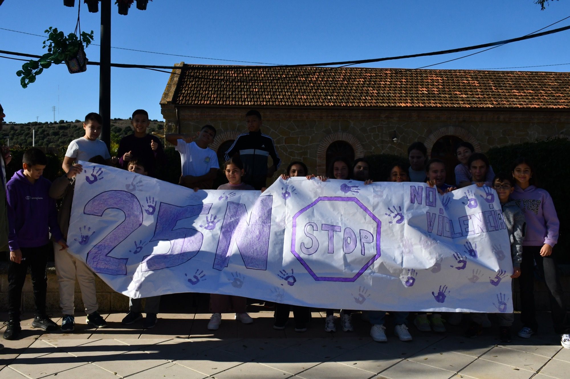 San Roque, firme contra la violencia machista. Foto: Ayuntamiento de San Roque.