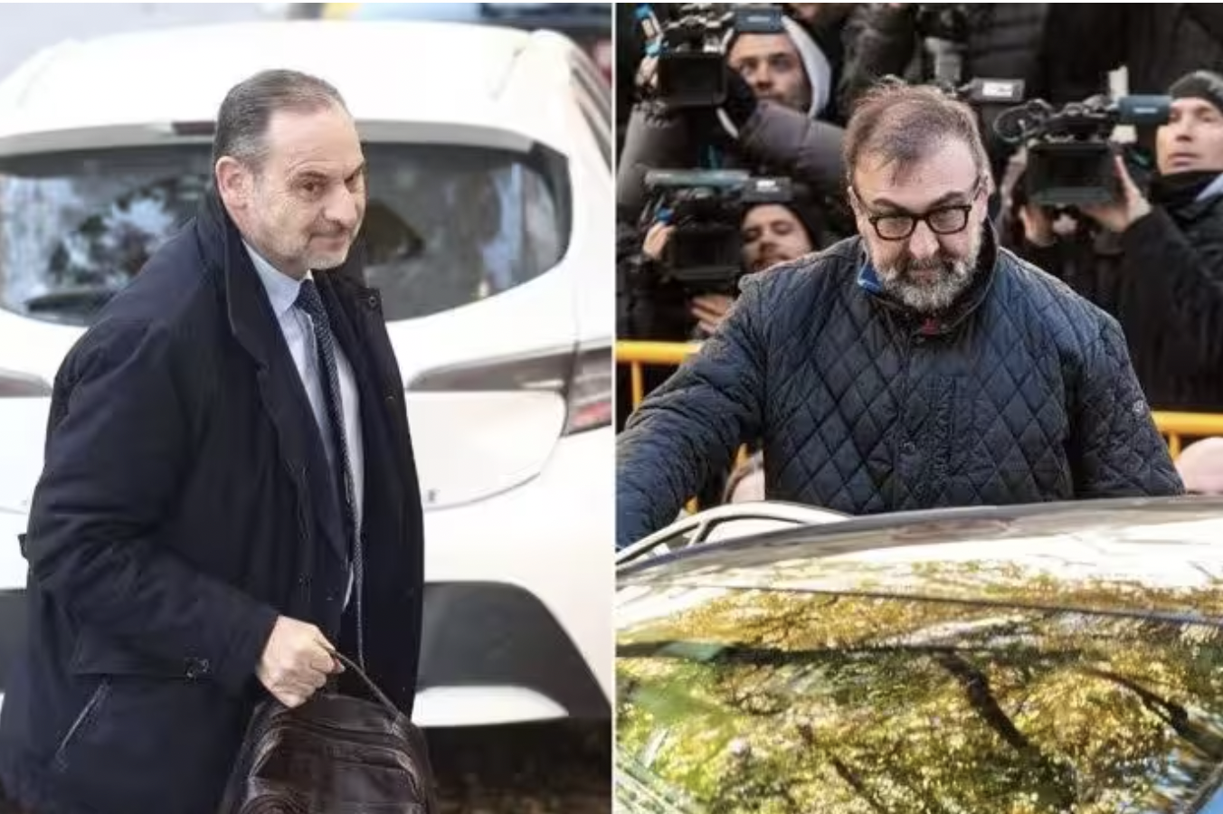 El exministro José Luis Abalos y Koldo García llegan al Supremo - EUROPA PRESS