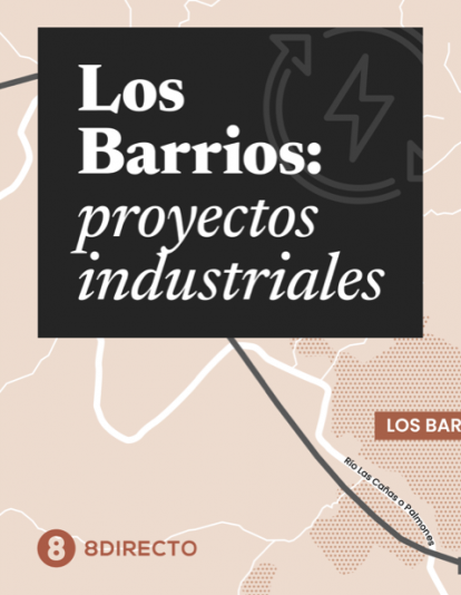 Mapa proyectos industriales Los Barrios 1/3. Mapa proyectos industriales Los Barrios 1/3.