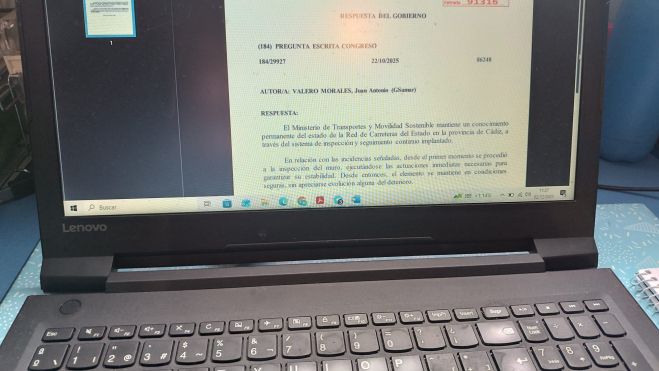 Respuesta del Gobierno al muro de San Bernabé junto a la A-7